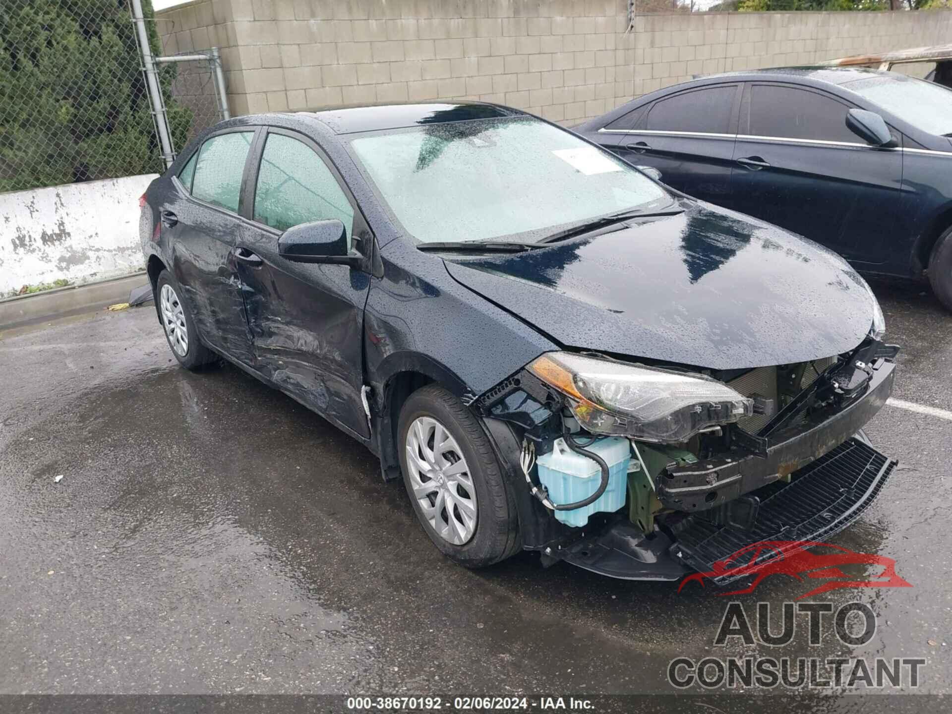 TOYOTA COROLLA 2019 - 5YFBURHEXKP878464