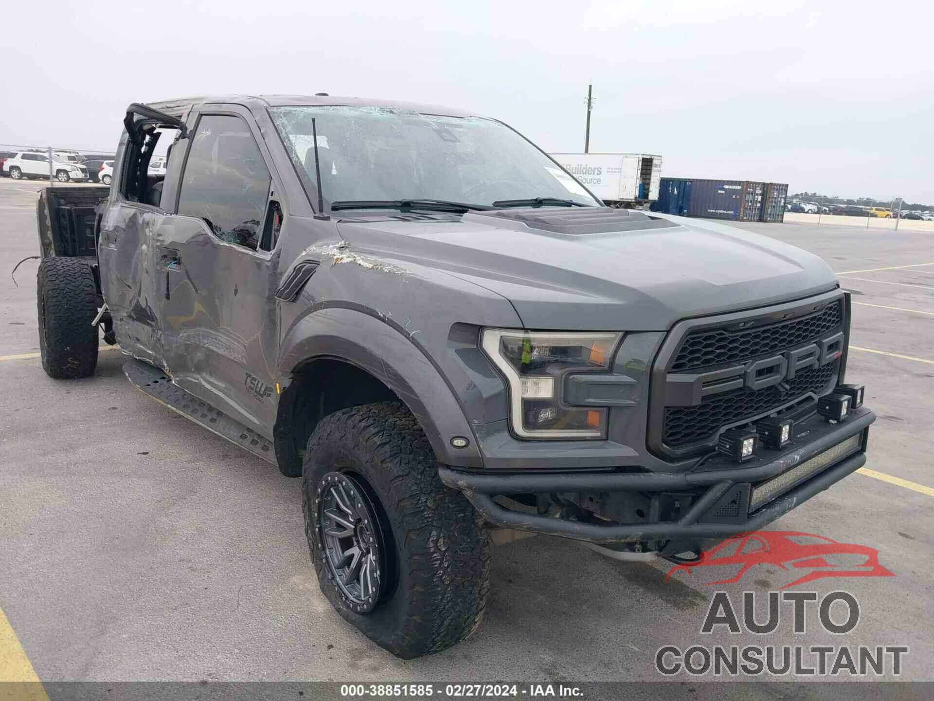 FORD F-150 2018 - 1FTFW1RG0JFA05566