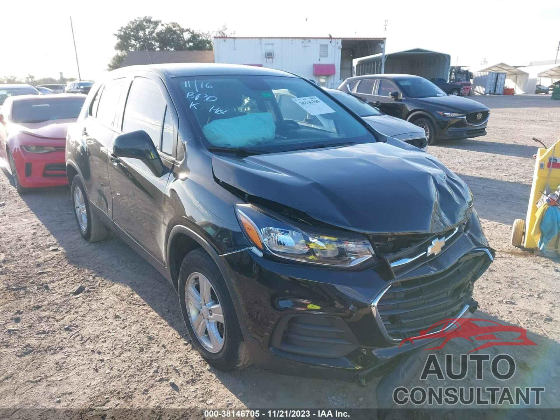 CHEVROLET TRAX 2020 - KL7CJKSB6LB320451