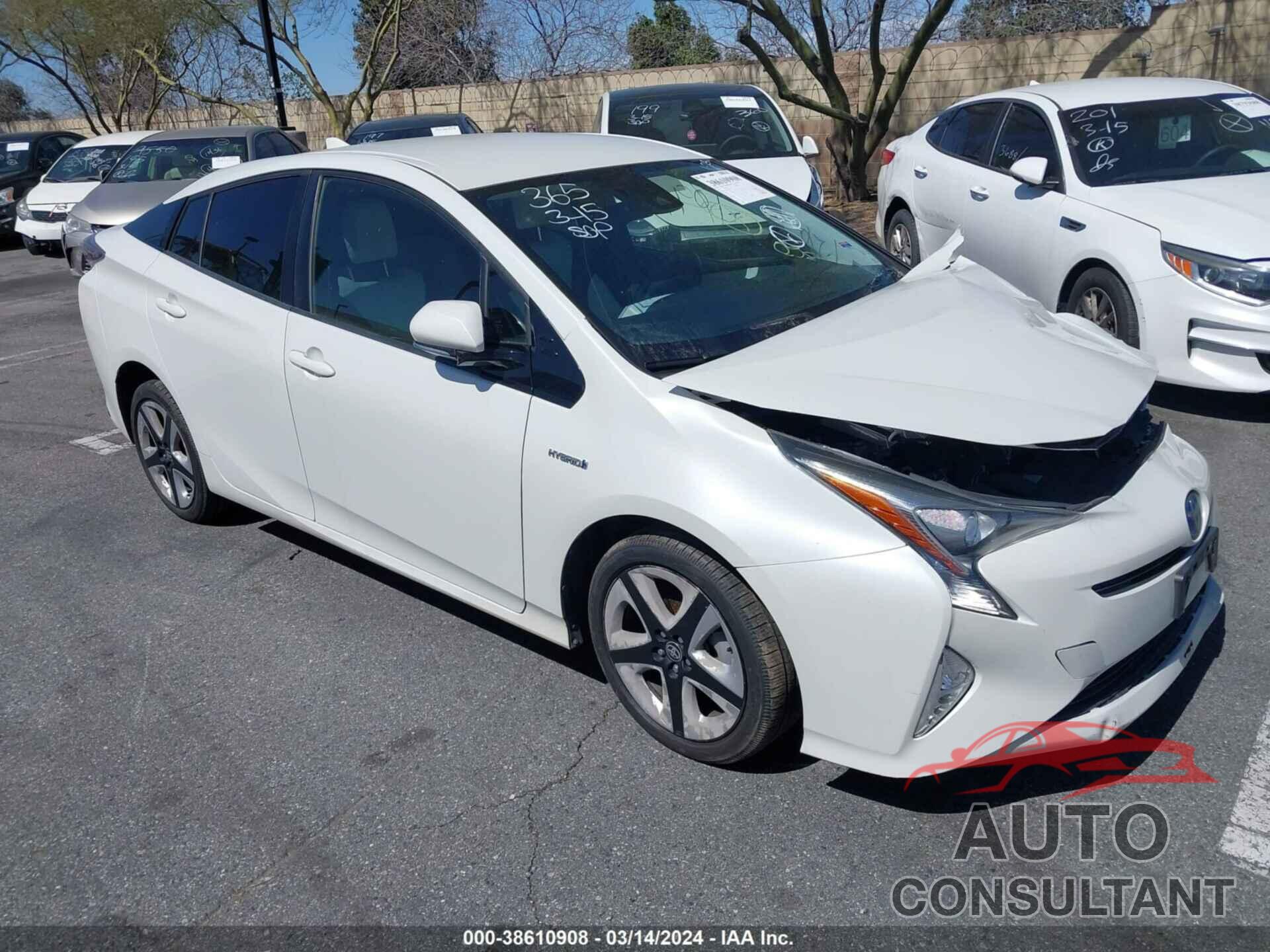 TOYOTA PRIUS 2016 - JTDKARFU5G3026459