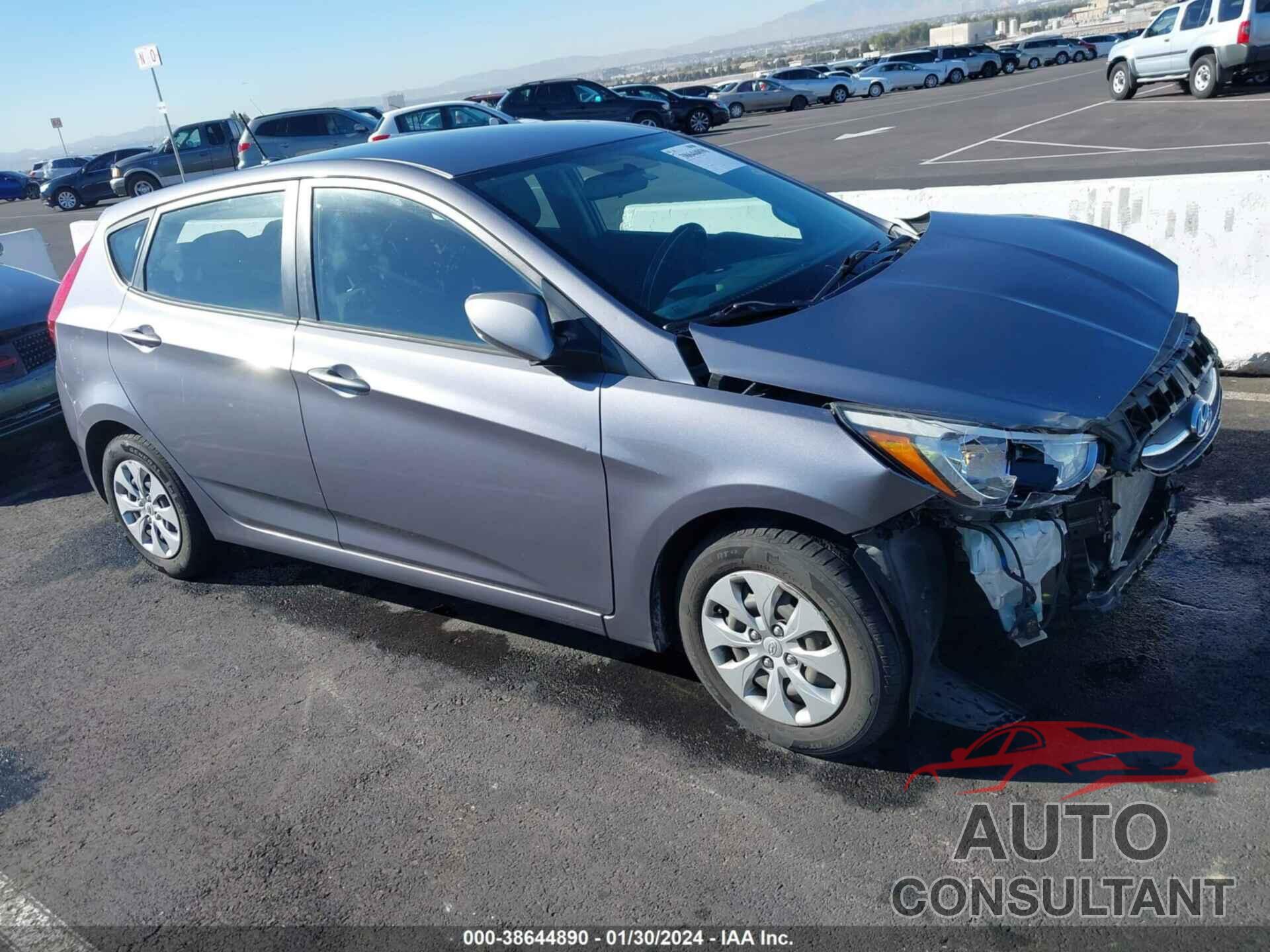 HYUNDAI ACCENT 2016 - KMHCT5AE8GU251410