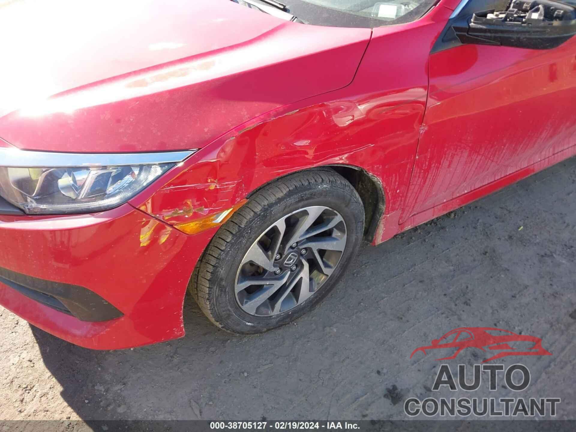 HONDA CIVIC 2016 - 2HGFC2F7XGH502507