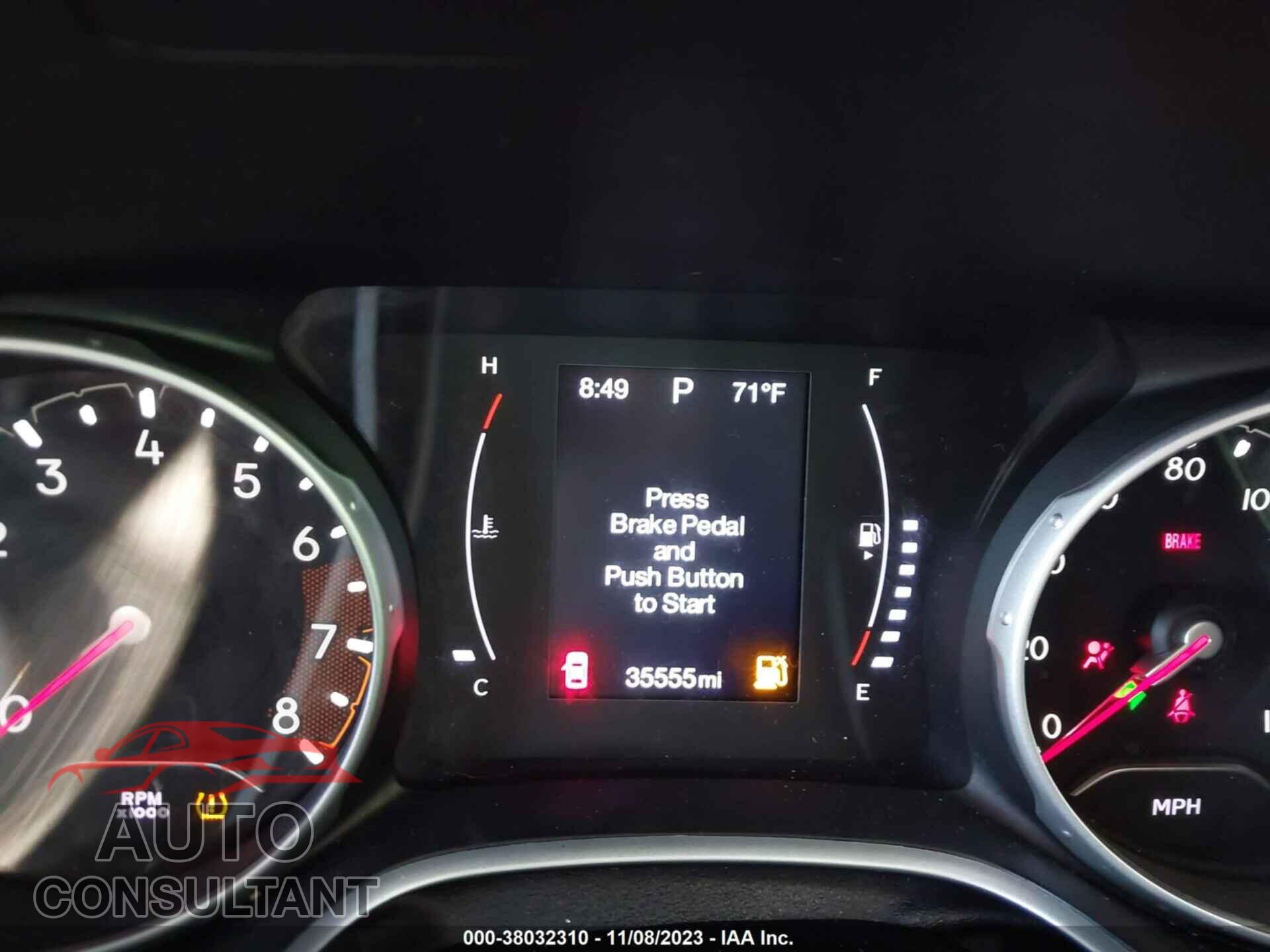JEEP COMPASS 2019 - 3C4NJCBB7KT726804