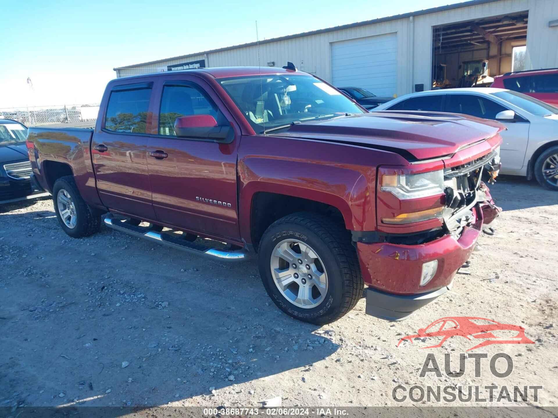 CHEVROLET SILVERADO 2016 - 3GCUKREC0GG253568