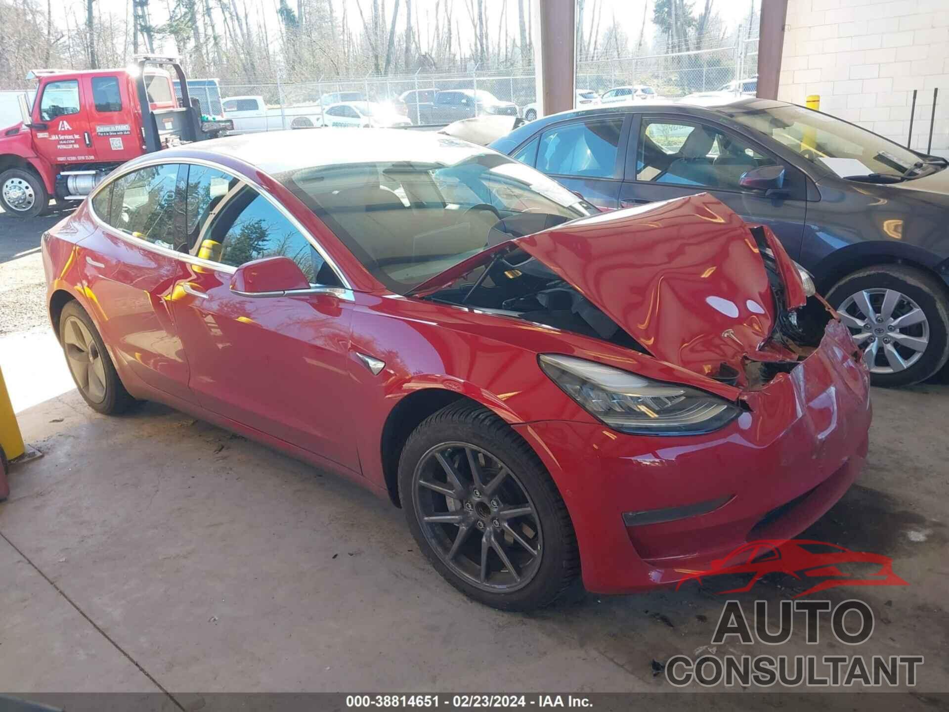 TESLA MODEL 3 2019 - 5YJ3E1EA8KF324338