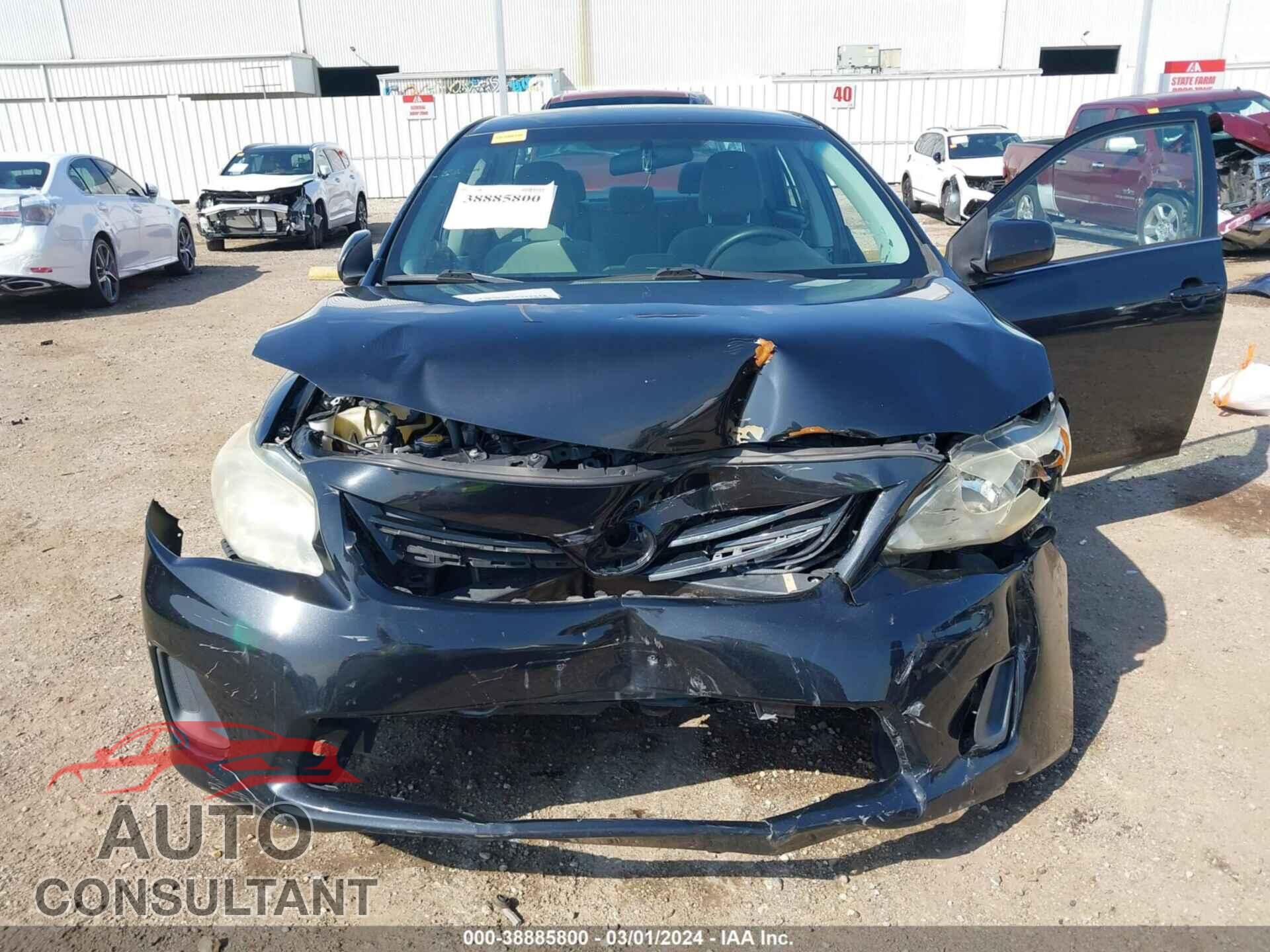 TOYOTA COROLLA 2013 - 5YFBU4EE7DP129017