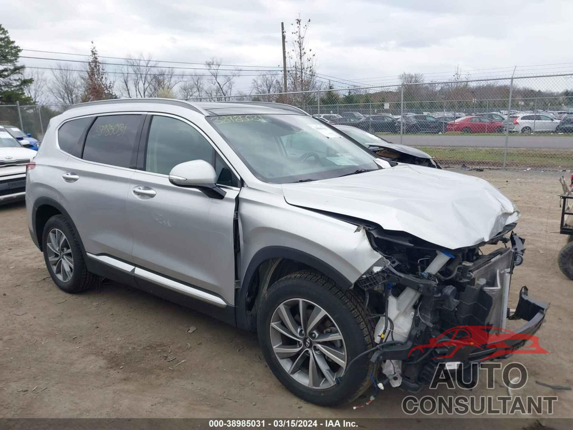 HYUNDAI SANTA FE 2019 - 5NMS5CAD8KH028841