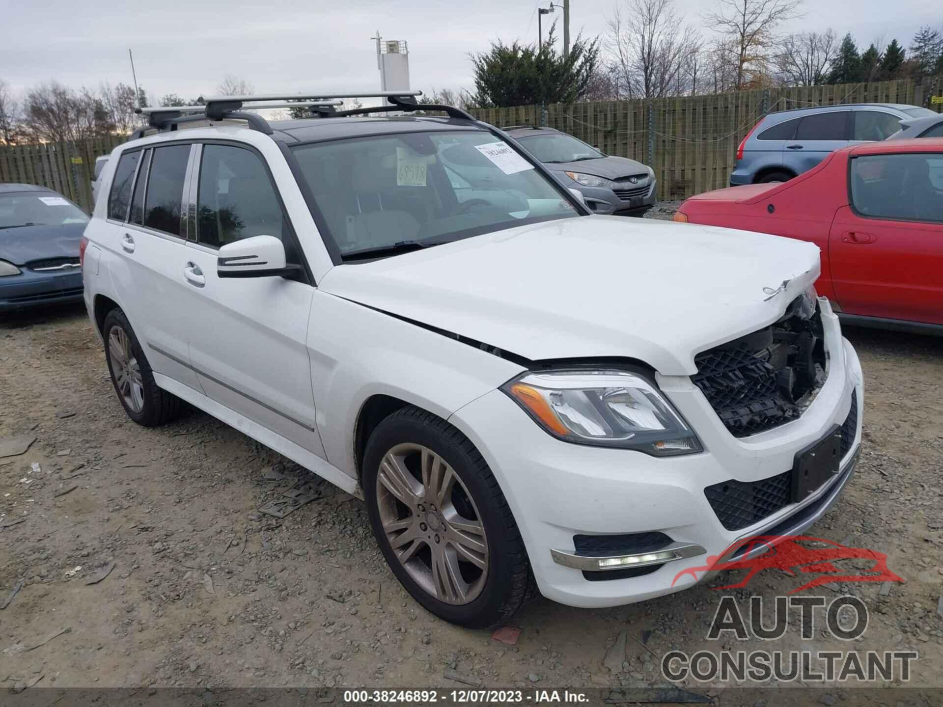 MERCEDES-BENZ GLK 250 BLUETEC 2015 - WDCGG0EBXFG372184