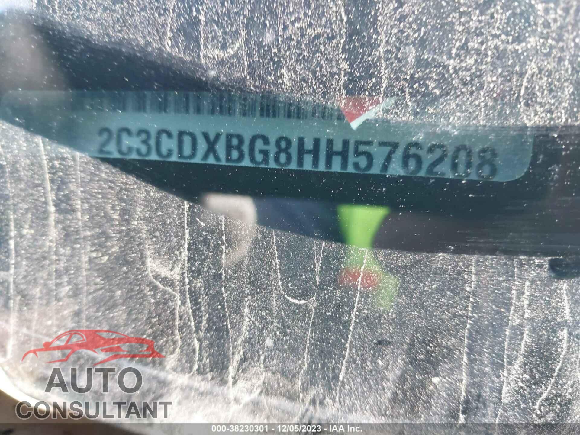 DODGE CHARGER 2017 - 2C3CDXBG8HH576208