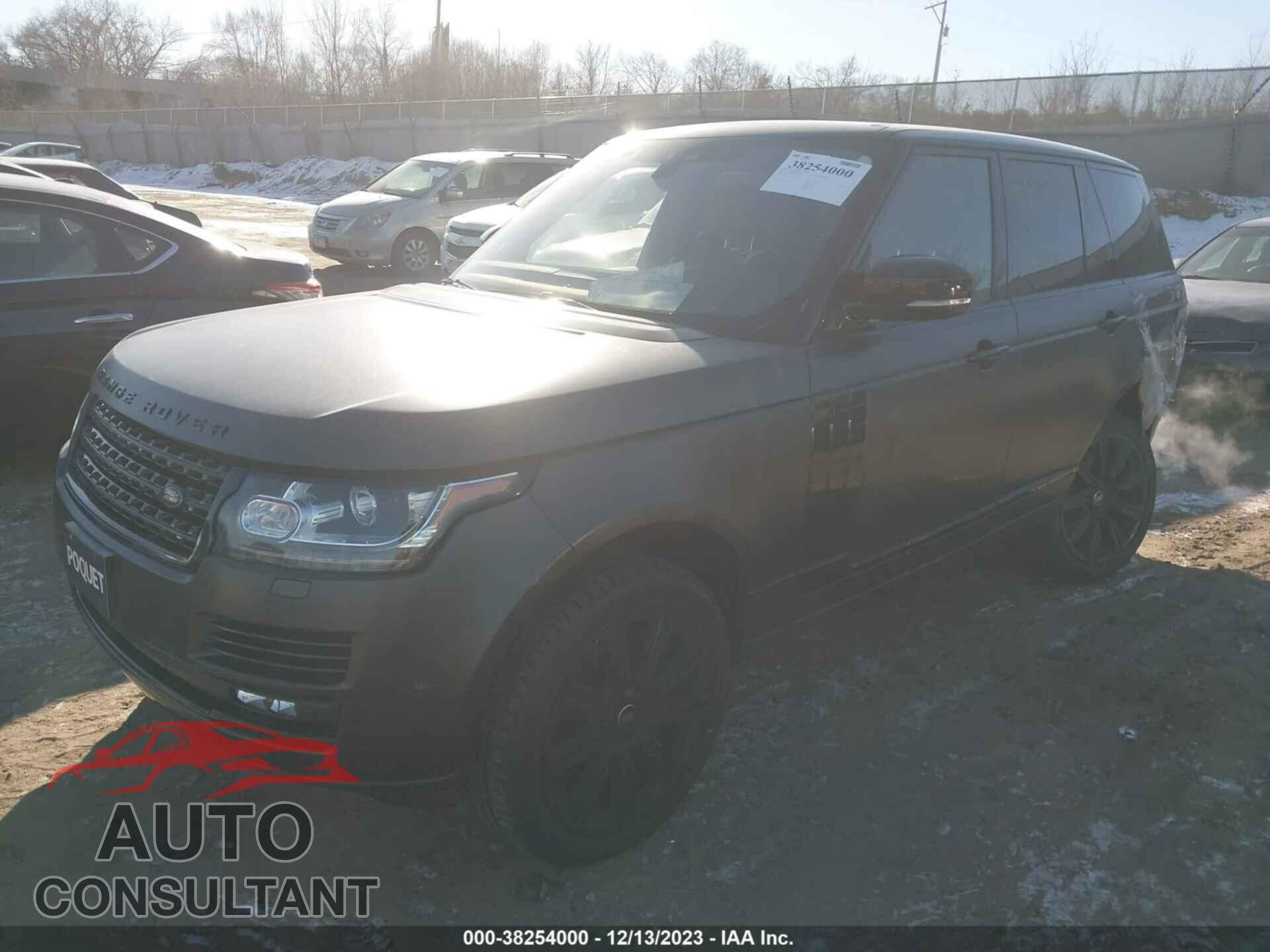 LAND ROVER RANGE ROVER 2017 - SALGS2FEXHA327351