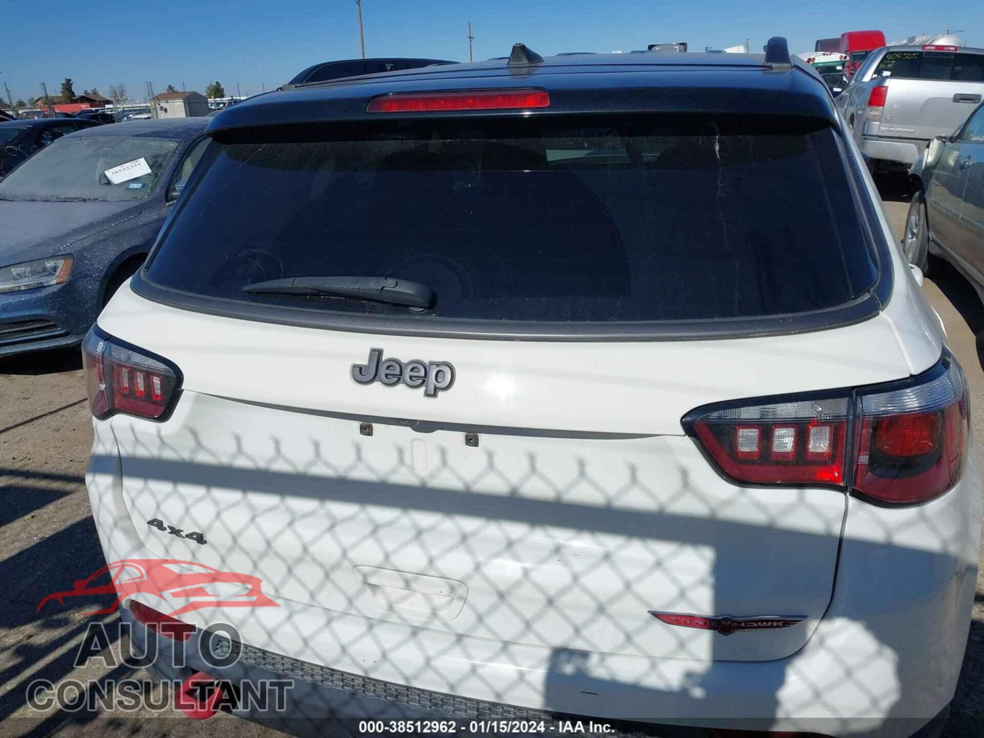 JEEP COMPASS 2017 - 3C4NJDDB6HT675128