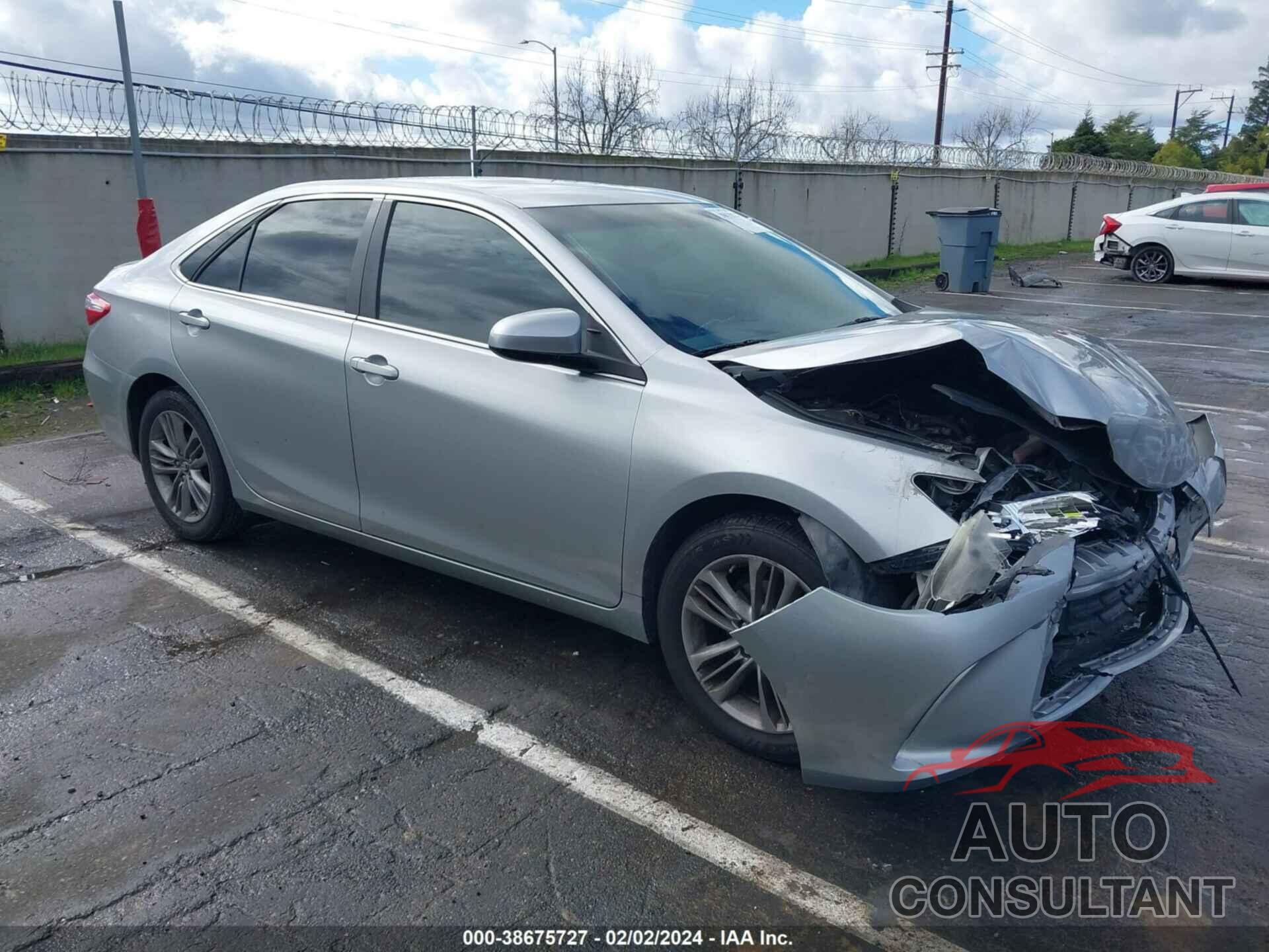 TOYOTA CAMRY 2017 - 4T1BF1FK6HU429679