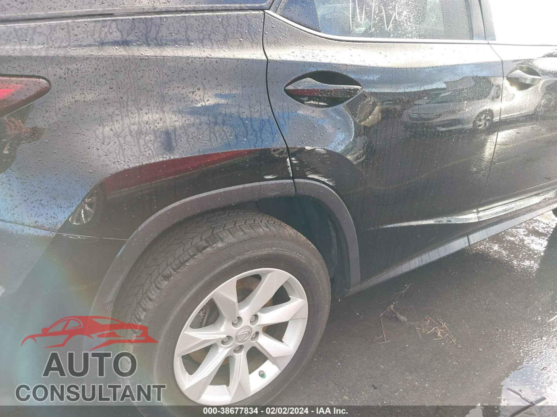 LEXUS RX 2017 - 2T2ZZMCA8HC044057