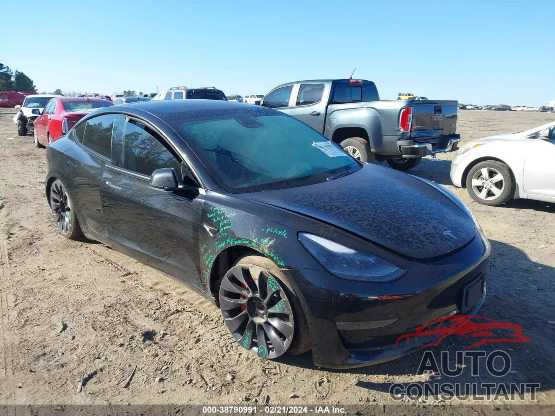 TESLA MODEL 3 2021 - 5YJ3E1EC6MF984690