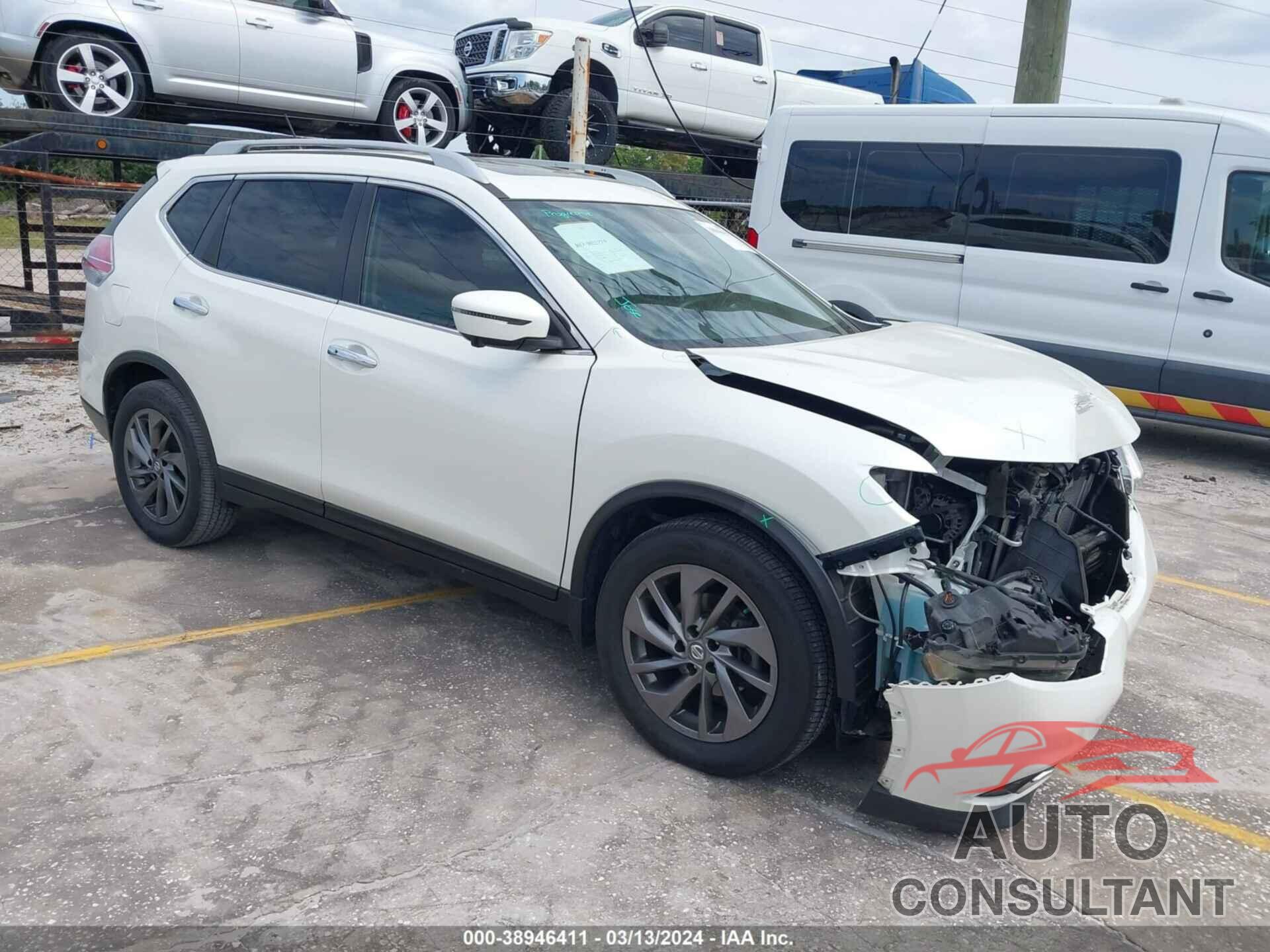 NISSAN ROGUE 2016 - 5N1AT2MT9GC782816