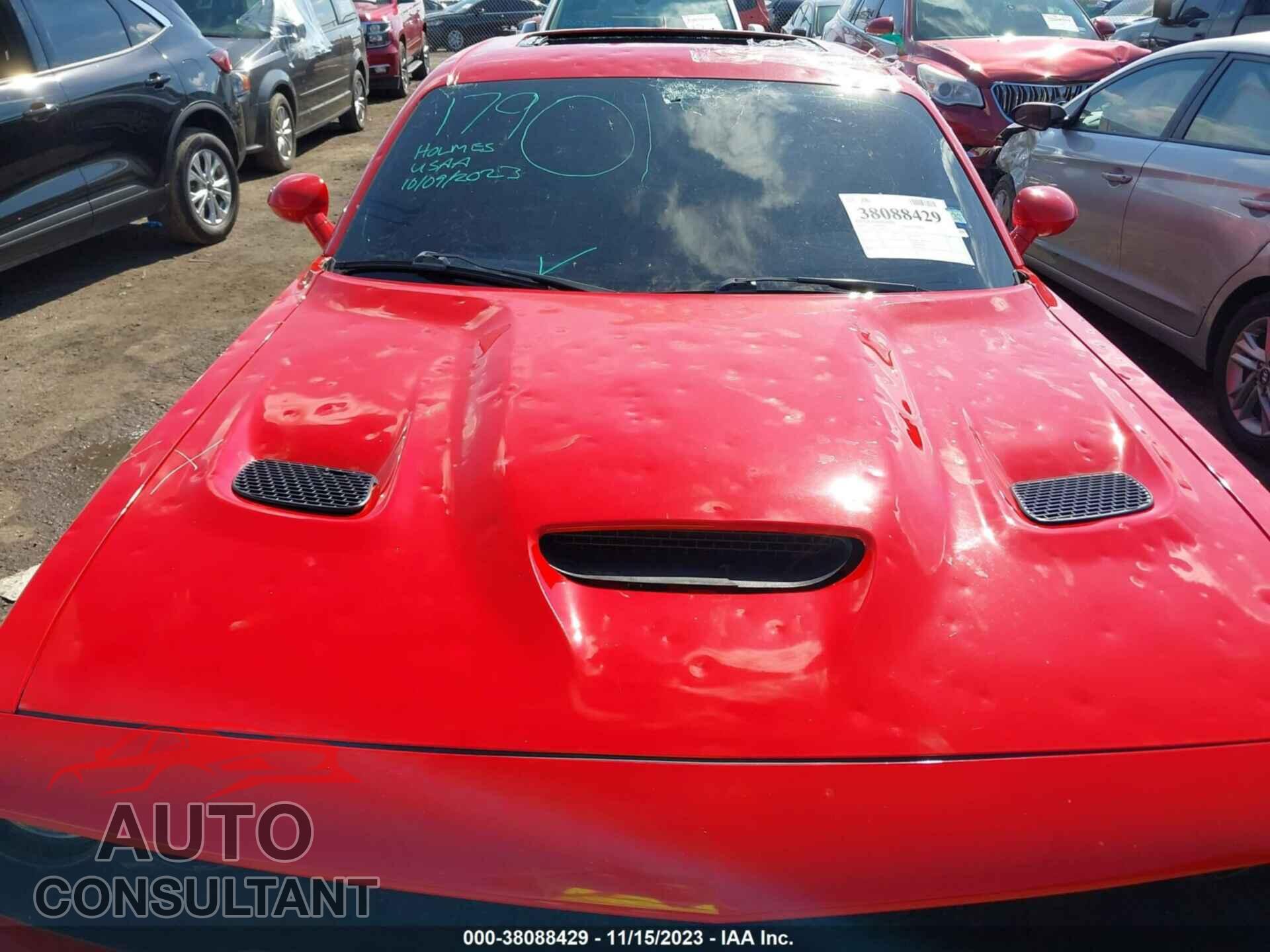 DODGE CHALLENGER 2019 - 2C3CDZFJ2KH691377