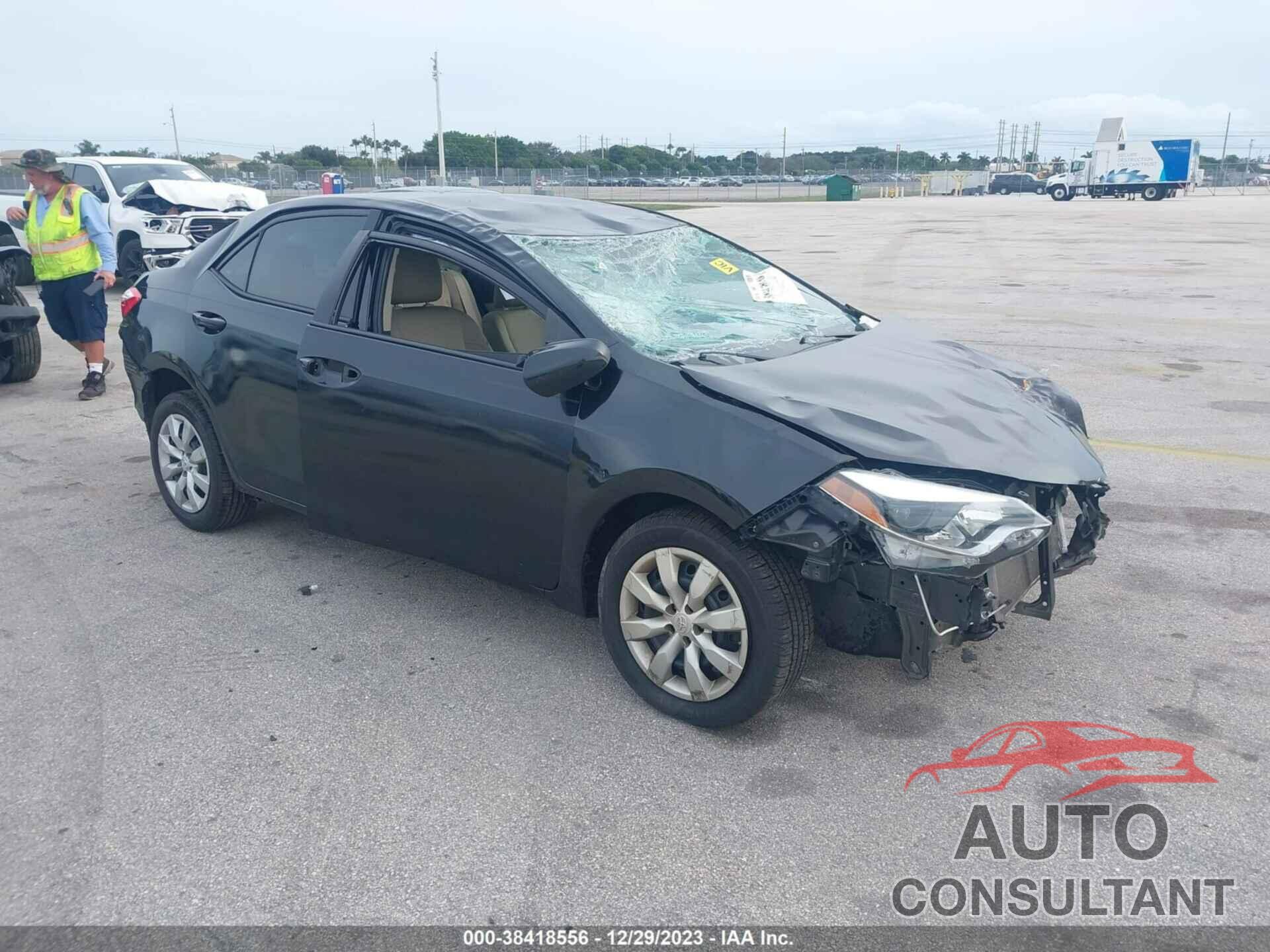 TOYOTA COROLLA 2016 - 2T1BURHE0GC520927