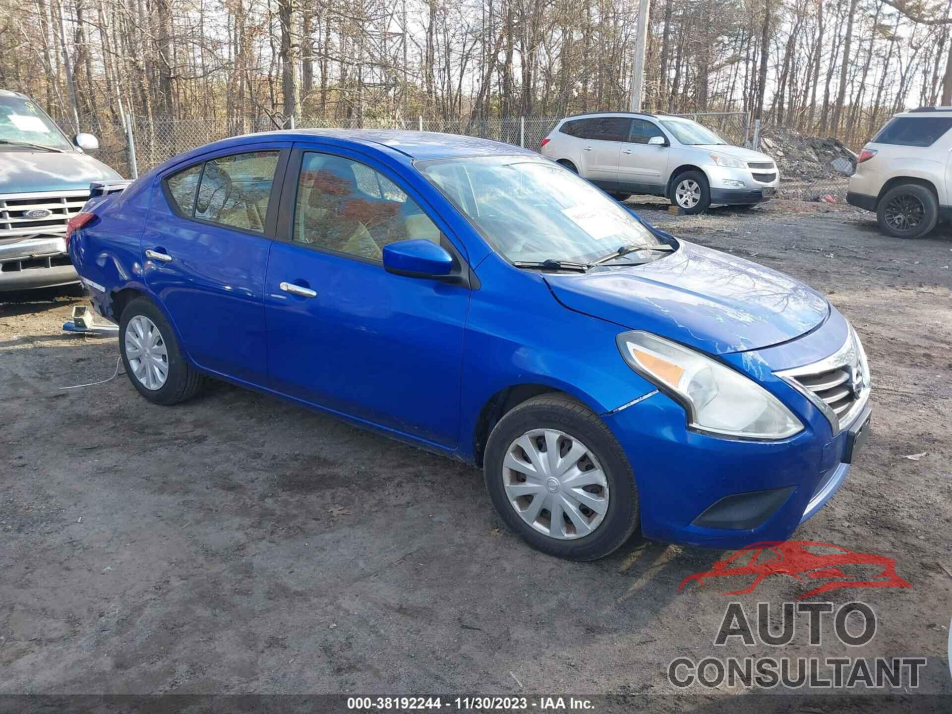 NISSAN VERSA 2017 - 3N1CN7AP2HL839510