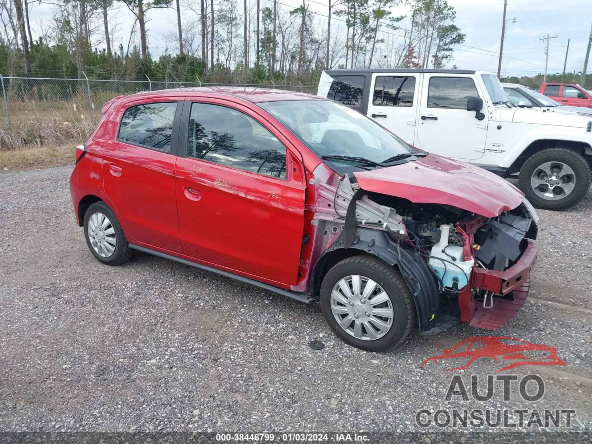 MITSUBISHI MIRAGE 2021 - ML32AUHJ5MH008194