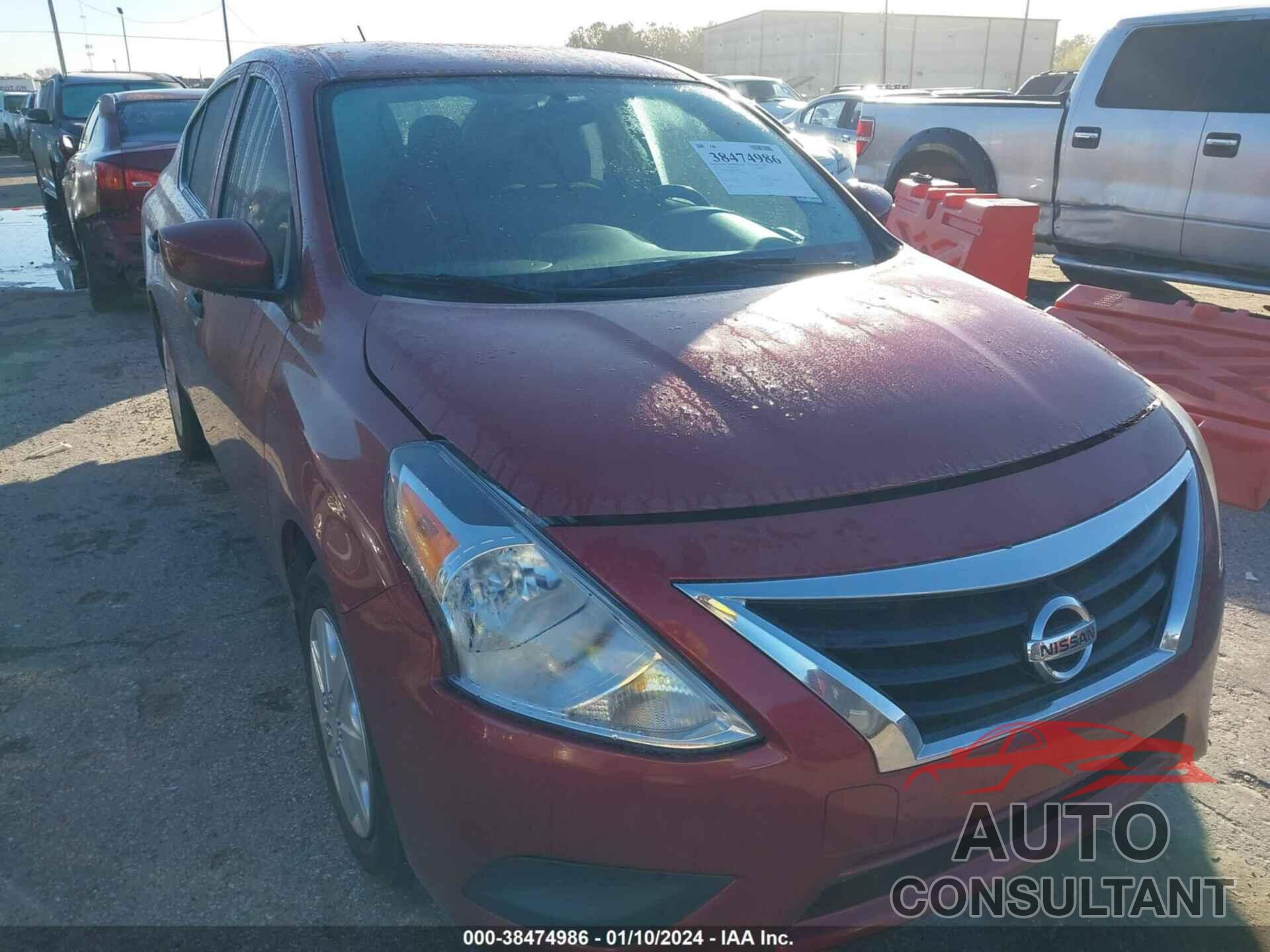 NISSAN VERSA 2019 - 3N1CN7APXKL805497