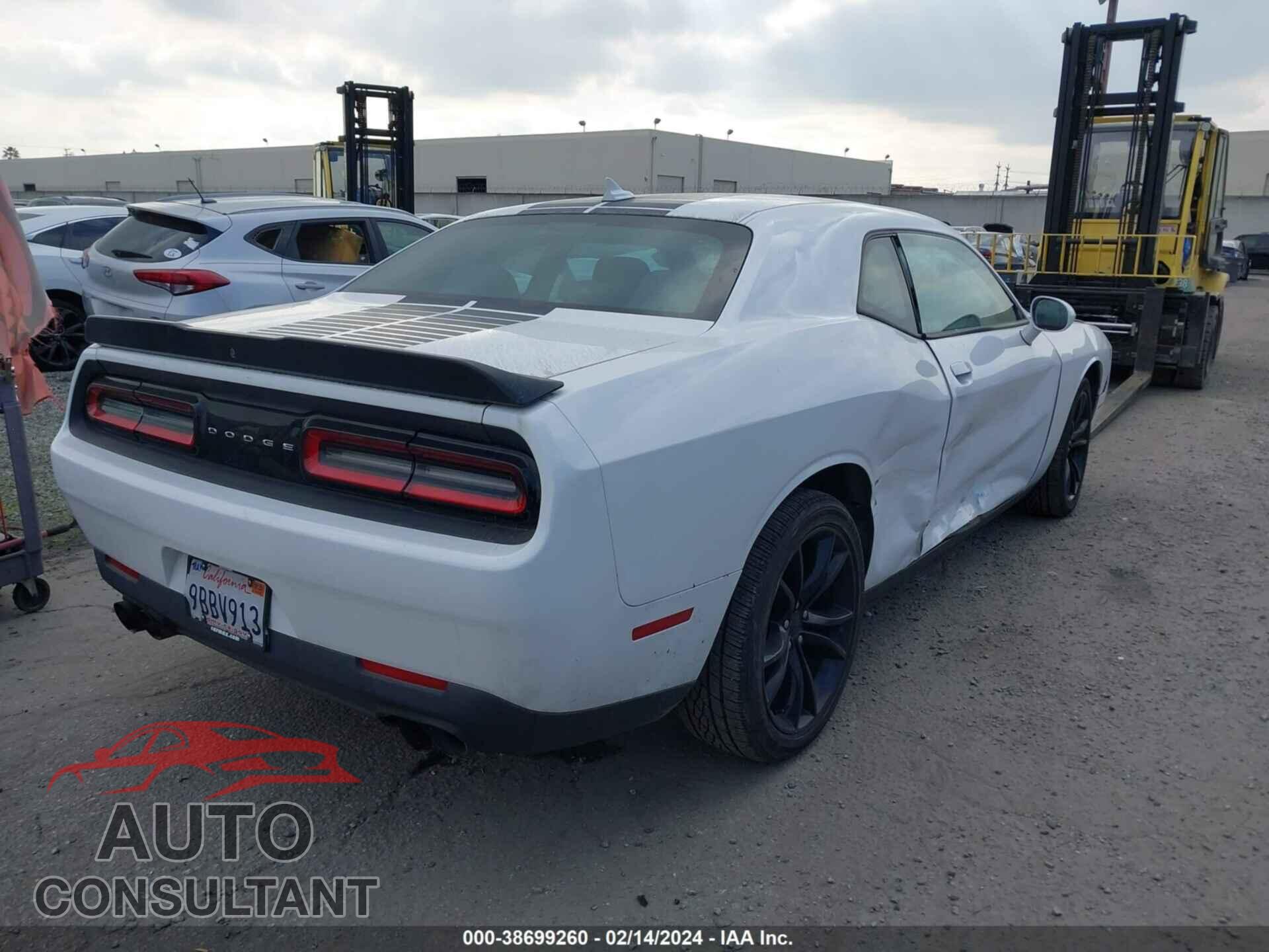 DODGE CHALLENGER 2016 - 2C3CDZAG5GH250152