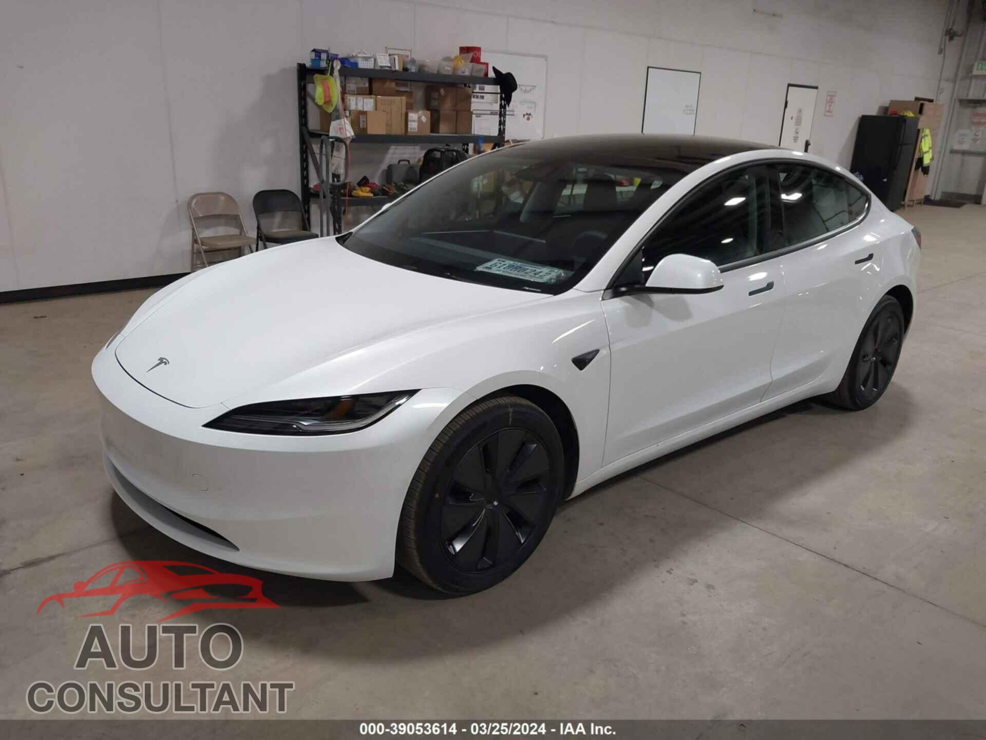 TESLA MODEL 3 2024 - 5YJ3E1EA4RF722754