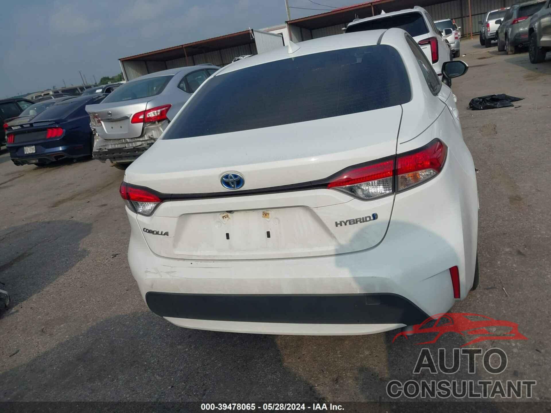 TOYOTA COROLLA 2021 - JTDEAMDE8MJ003292