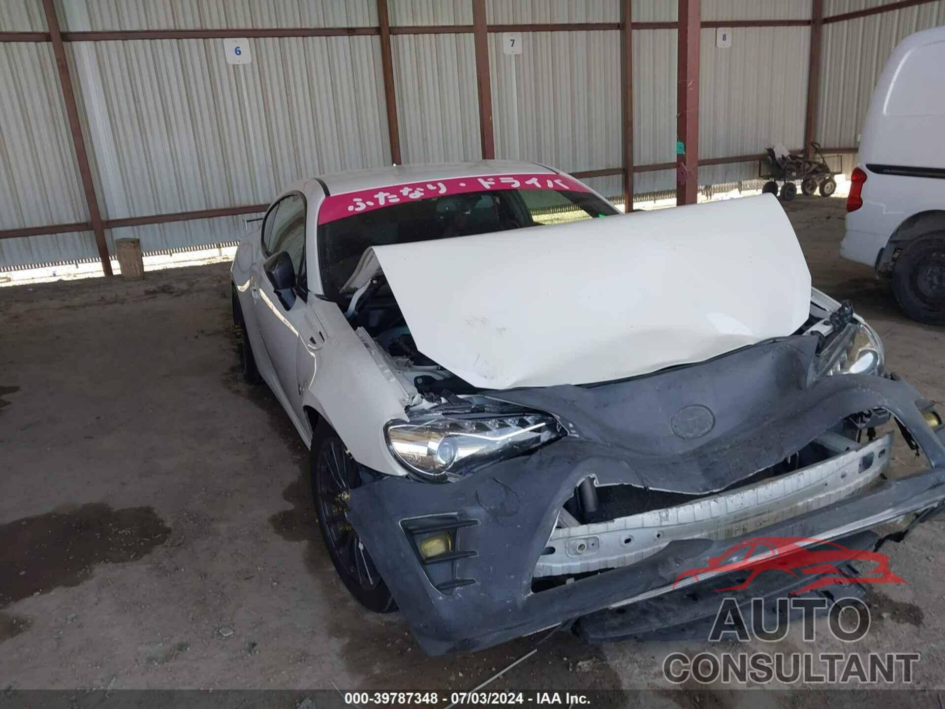 TOYOTA 86 2019 - JF1ZNAE12K8703366