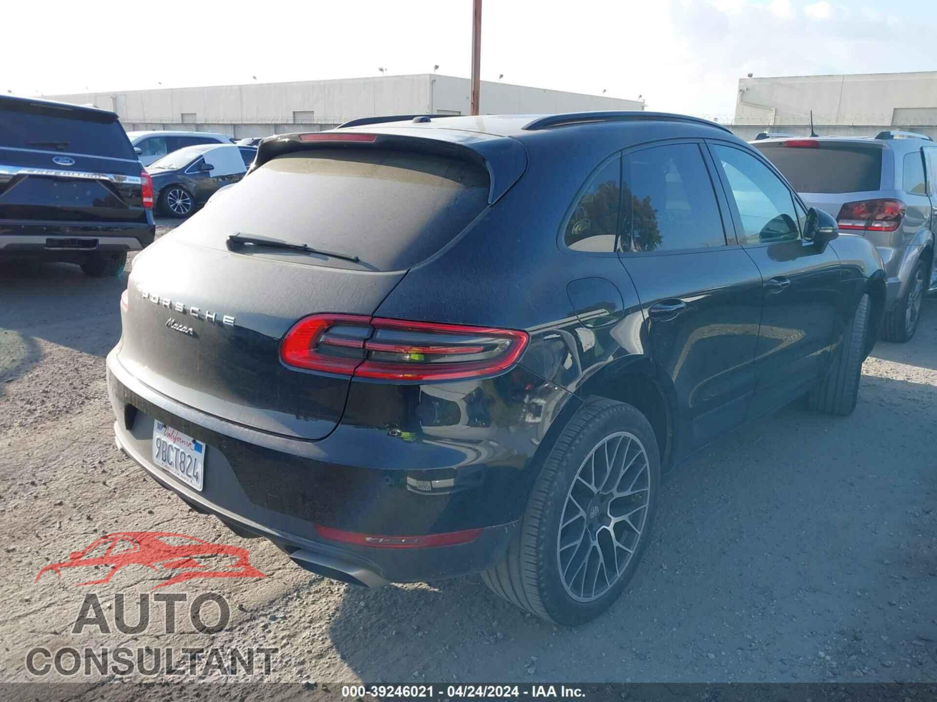 PORSCHE MACAN 2017 - WP1AA2A57HLB02749