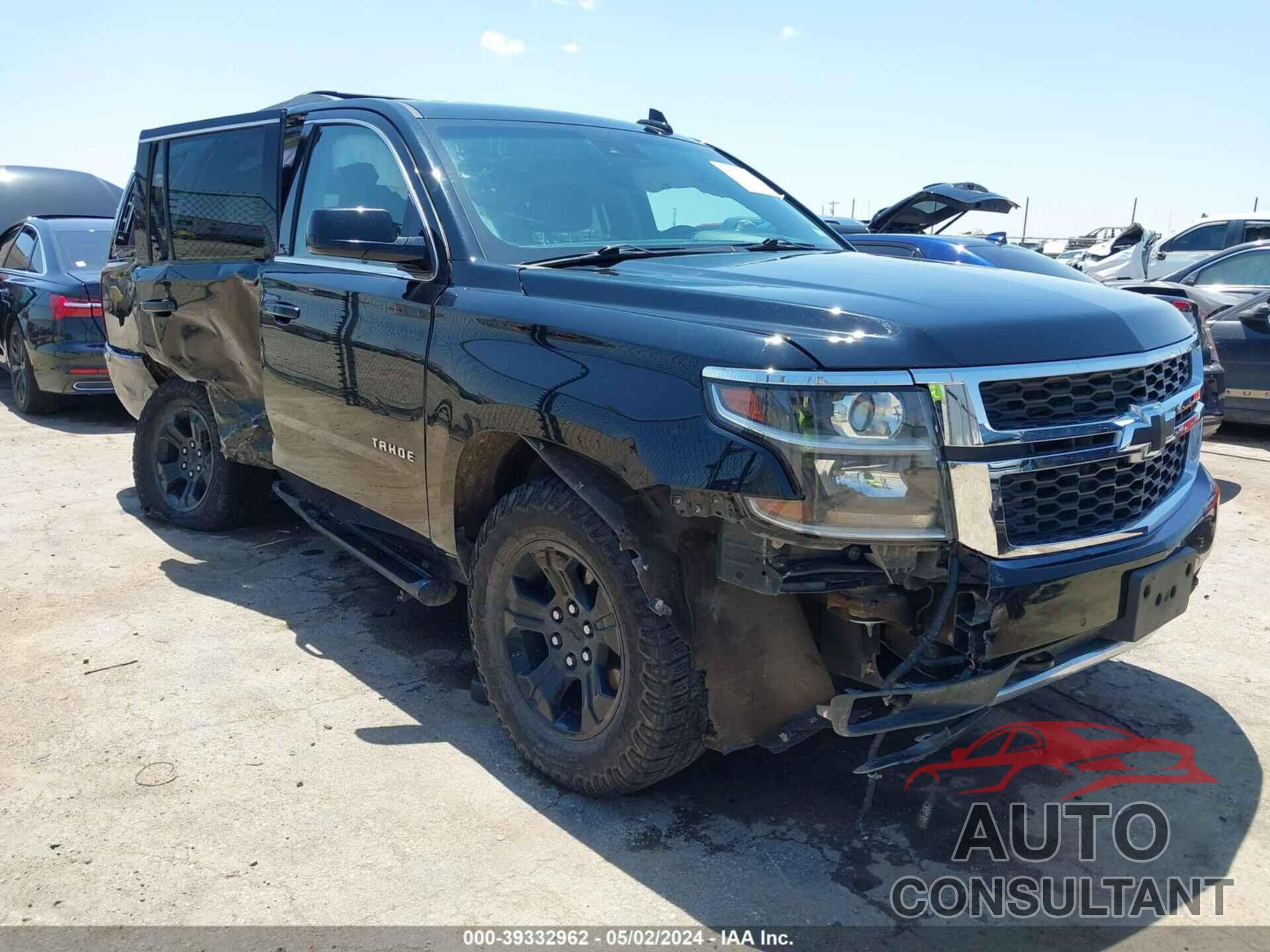 CHEVROLET TAHOE 2019 - 1GNSKBKC7KR340905