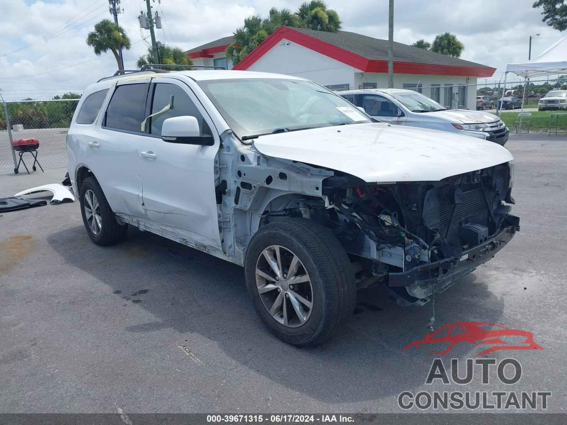 DODGE DURANGO 2016 - 1C4RDJDG6GC353604