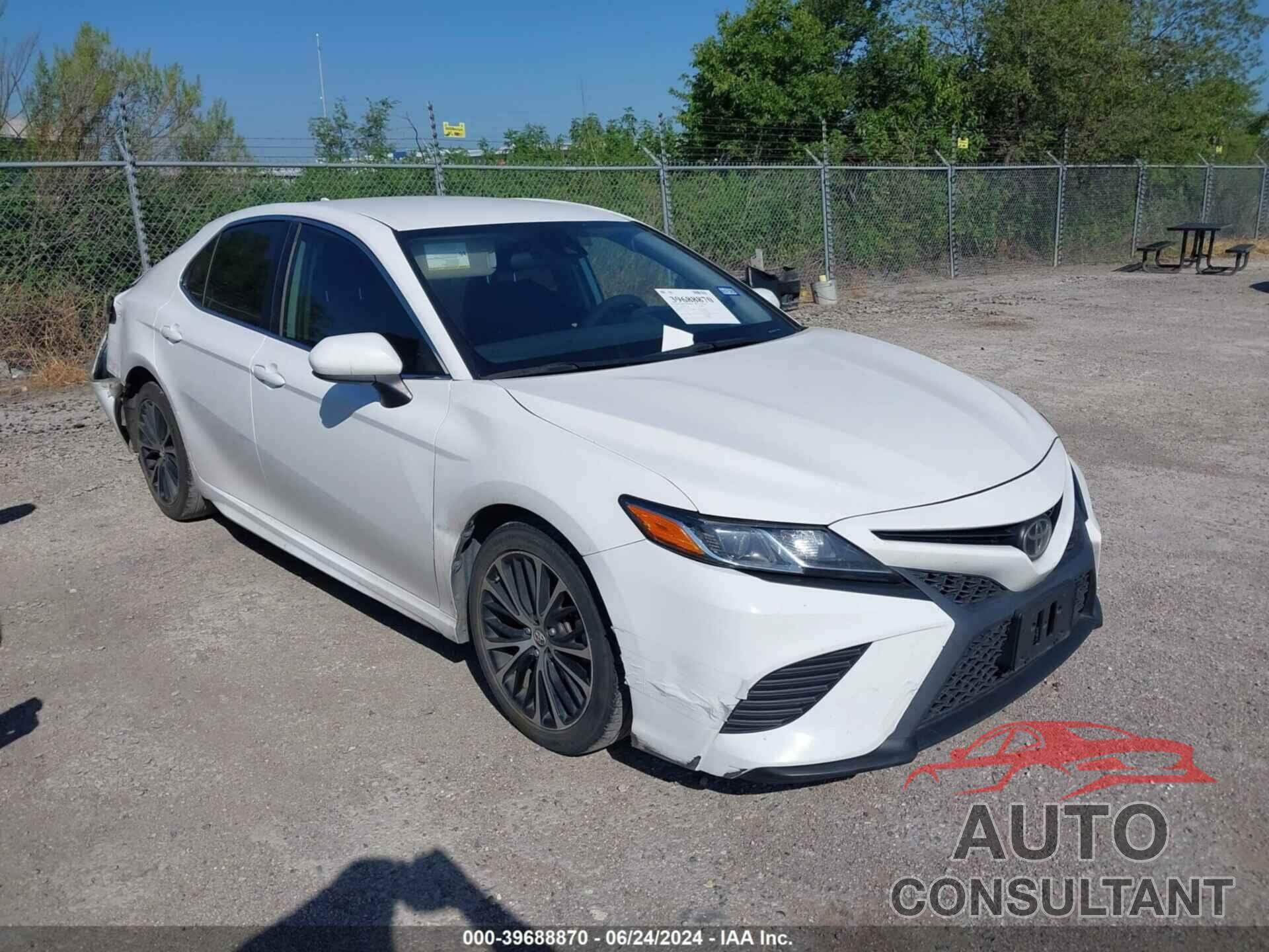 TOYOTA CAMRY 2019 - 4T1B11HK5KU187065