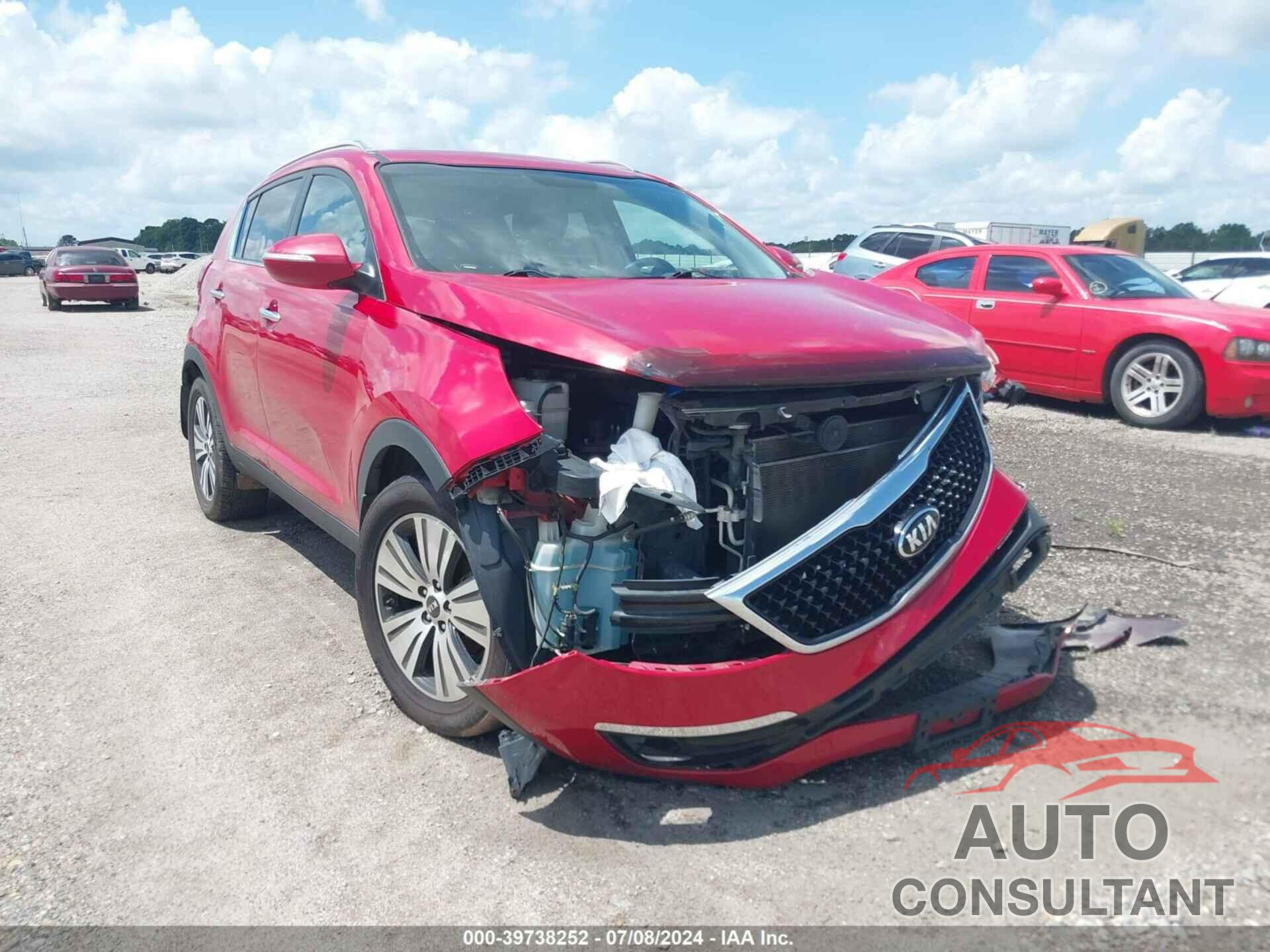 KIA SPORTAGE 2014 - KNDPC3AC5E7557131