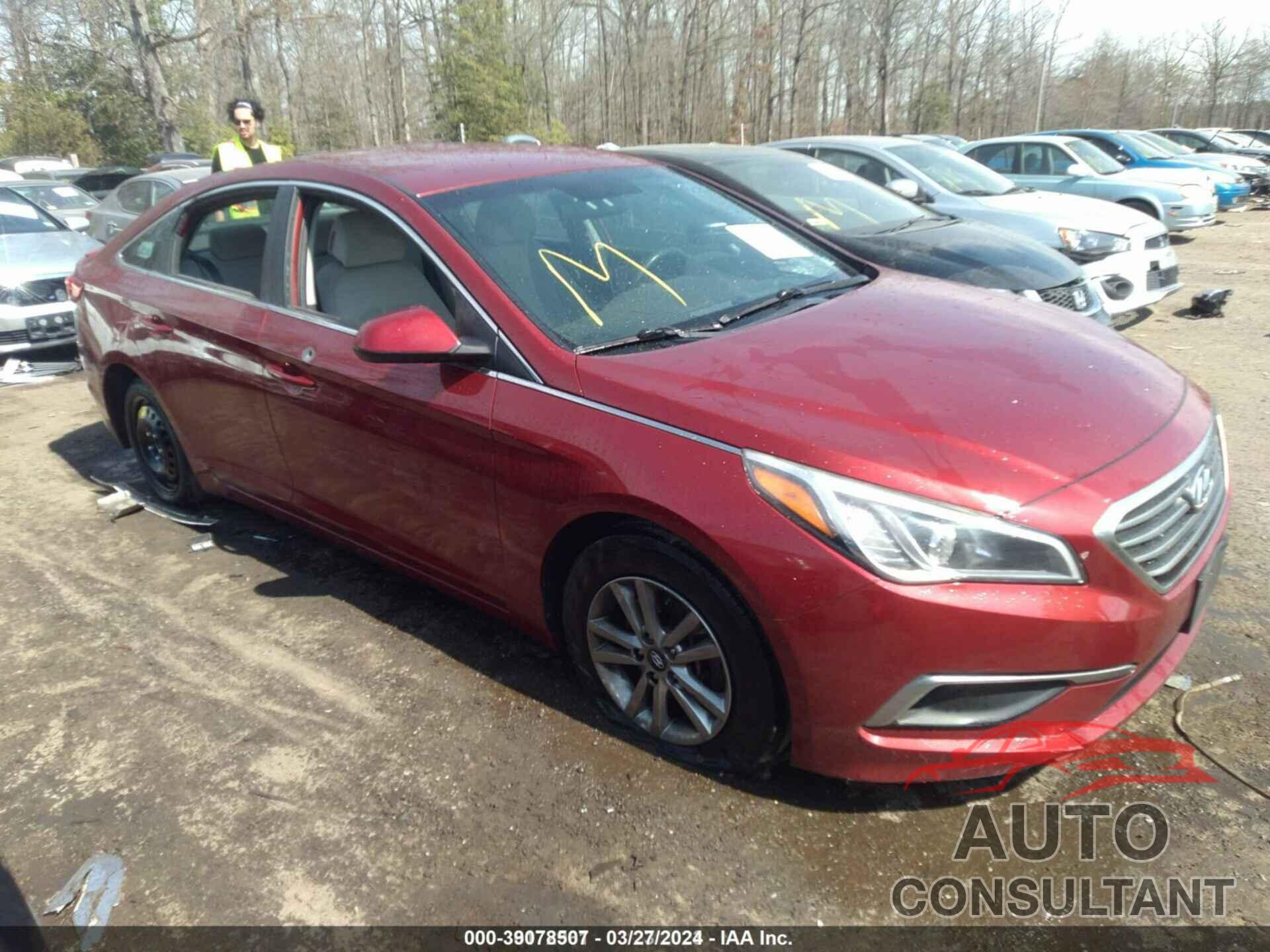 HYUNDAI SONATA 2016 - 5NPE24AF7GH395138