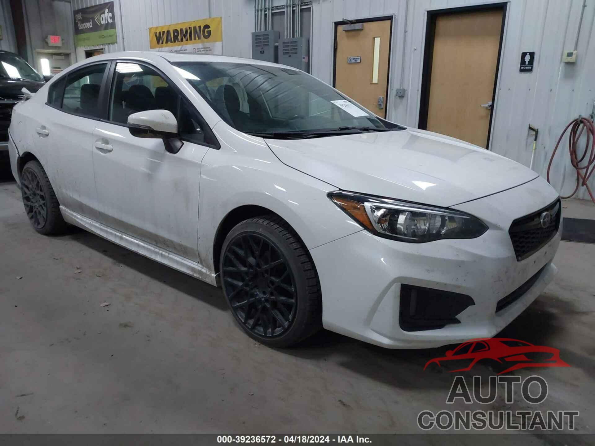 SUBARU IMPREZA 2018 - 4S3GKAM67J3618235