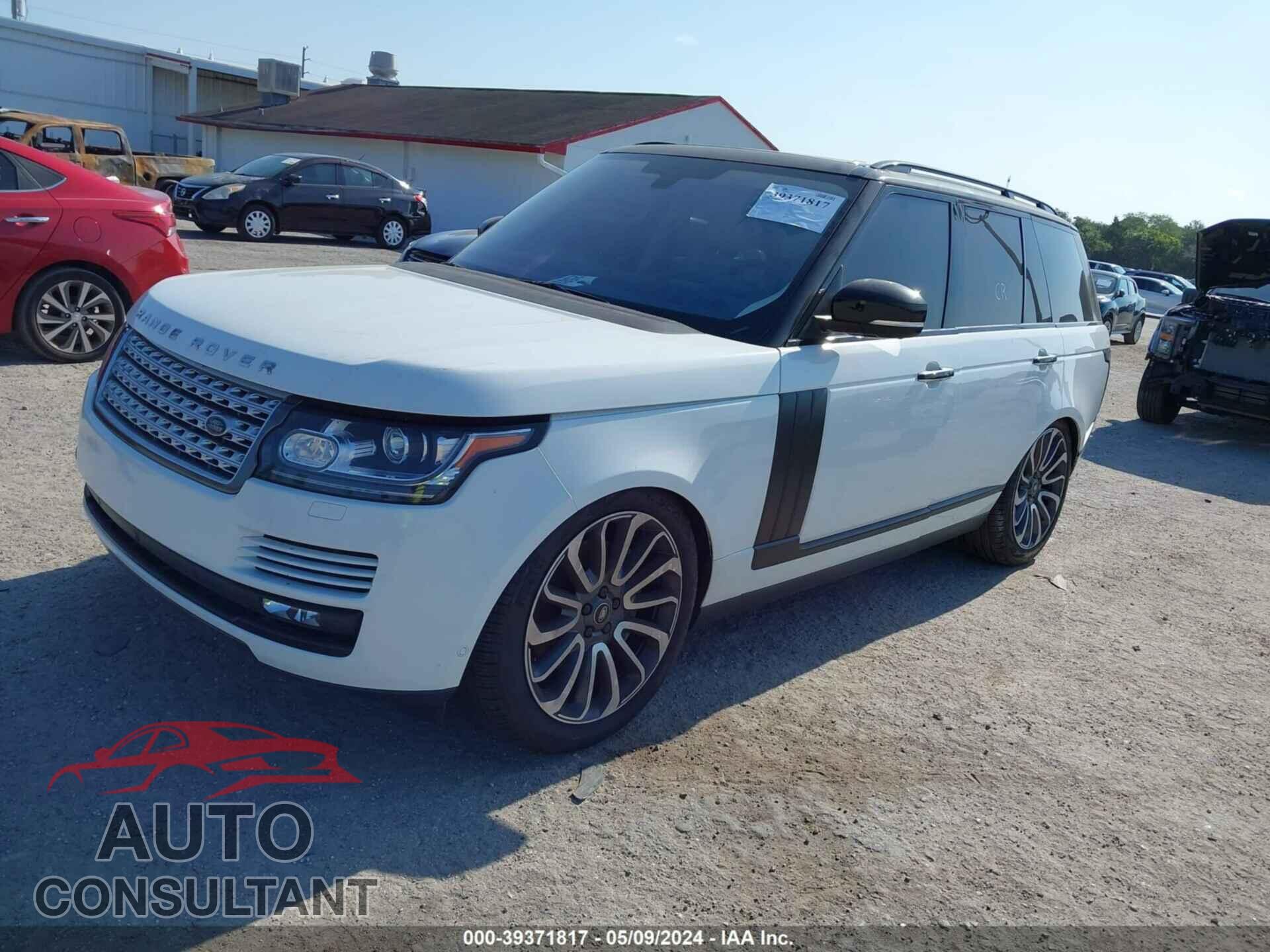 LAND ROVER RANGE ROVER 2016 - SALGS2PF3GA316021