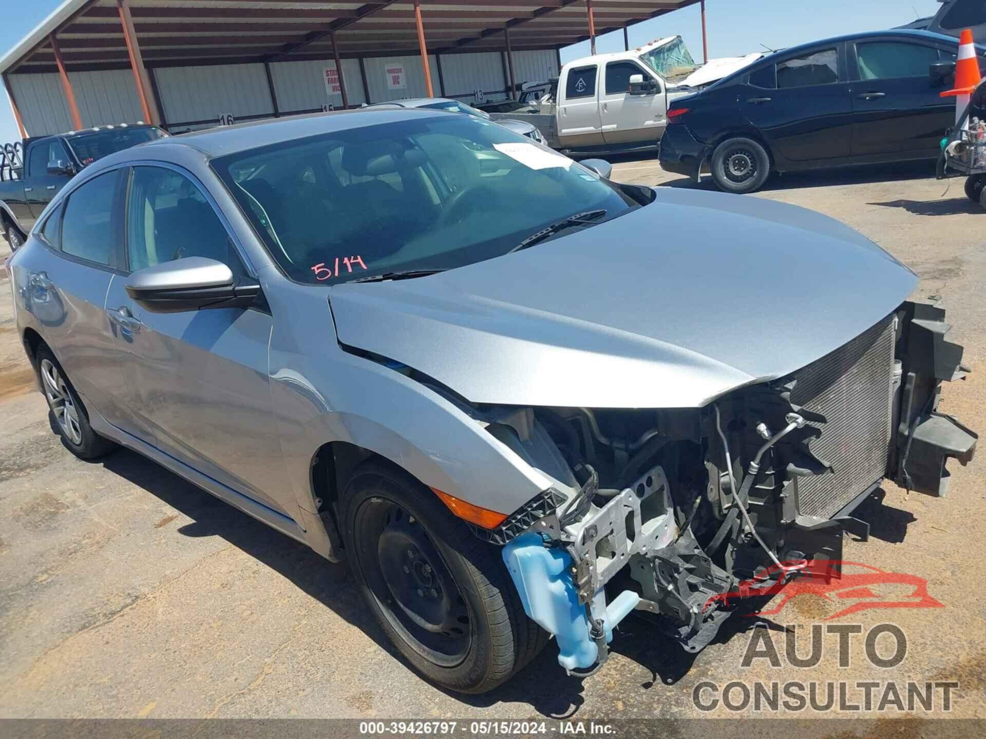 HONDA CIVIC 2018 - 2HGFC2F5XJH590139