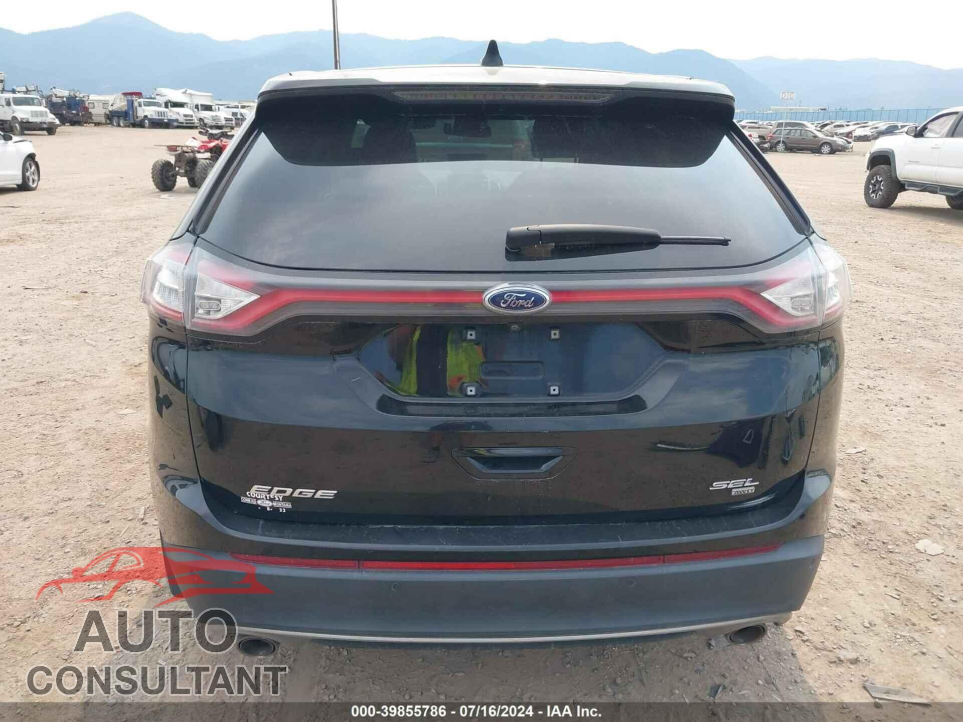 FORD EDGE 2017 - 2FMPK4J89HBB30076