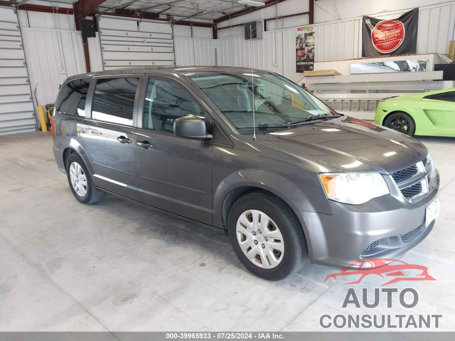 DODGE GRAND CARAVAN 2017 - 2C4RDGBG9HR773002