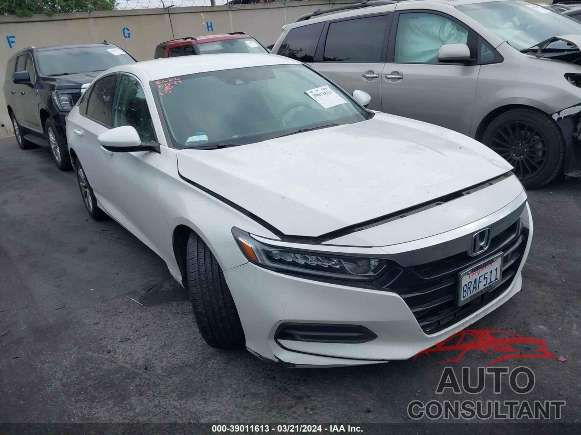 HONDA ACCORD 2020 - 1HGCV1F11LA052760