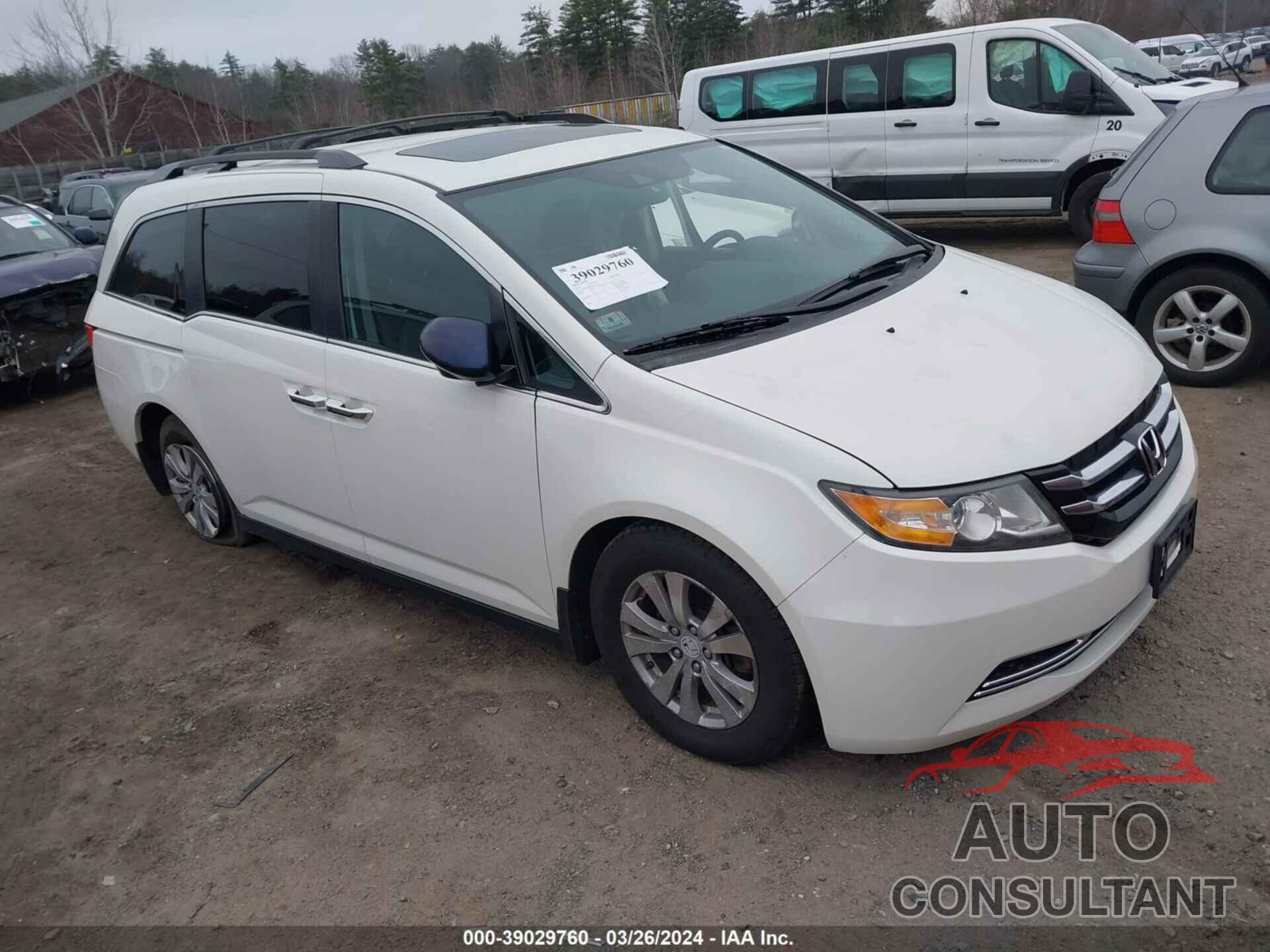 HONDA ODYSSEY 2016 - 5FNRL5H69GB022773