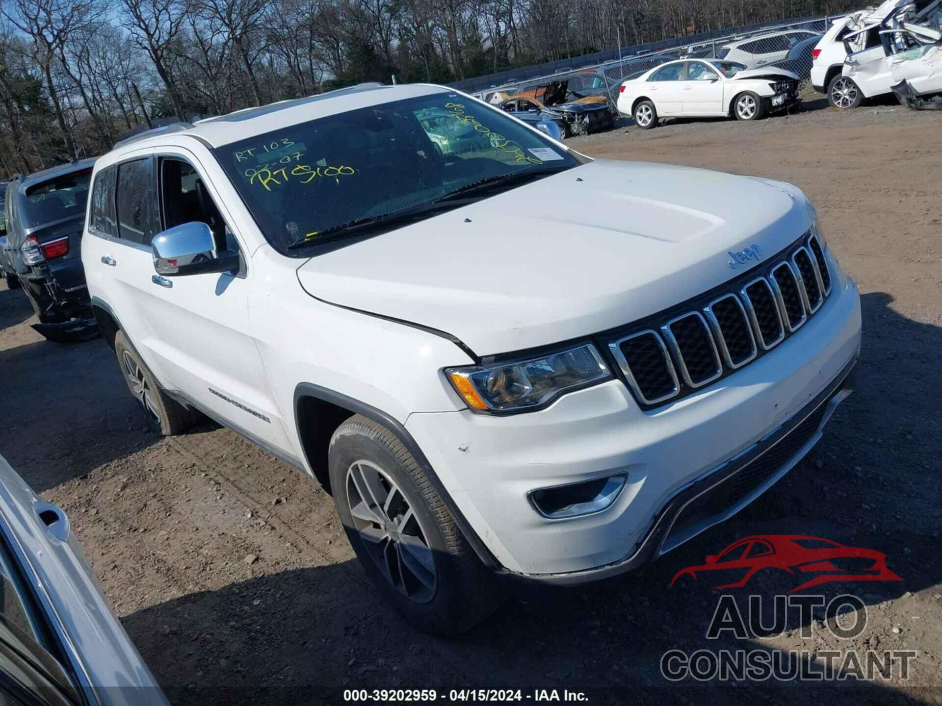 JEEP GRAND CHEROKEE 2019 - 1C4RJFBG1KC687279