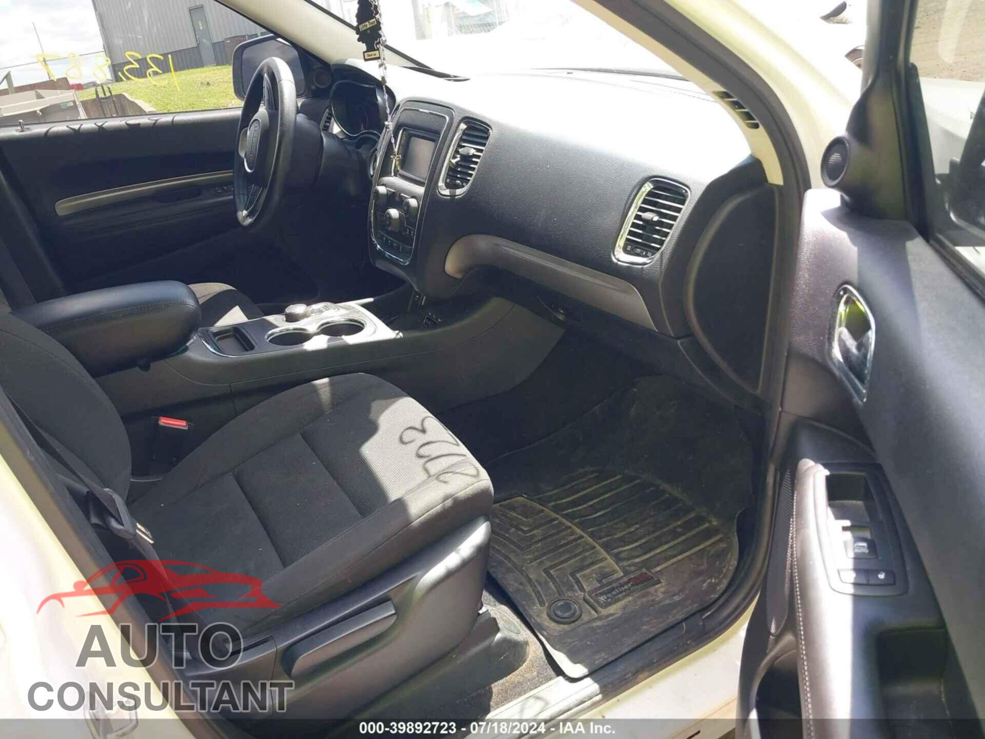 DODGE DURANGO 2017 - 1C4RDHAG9HC925988
