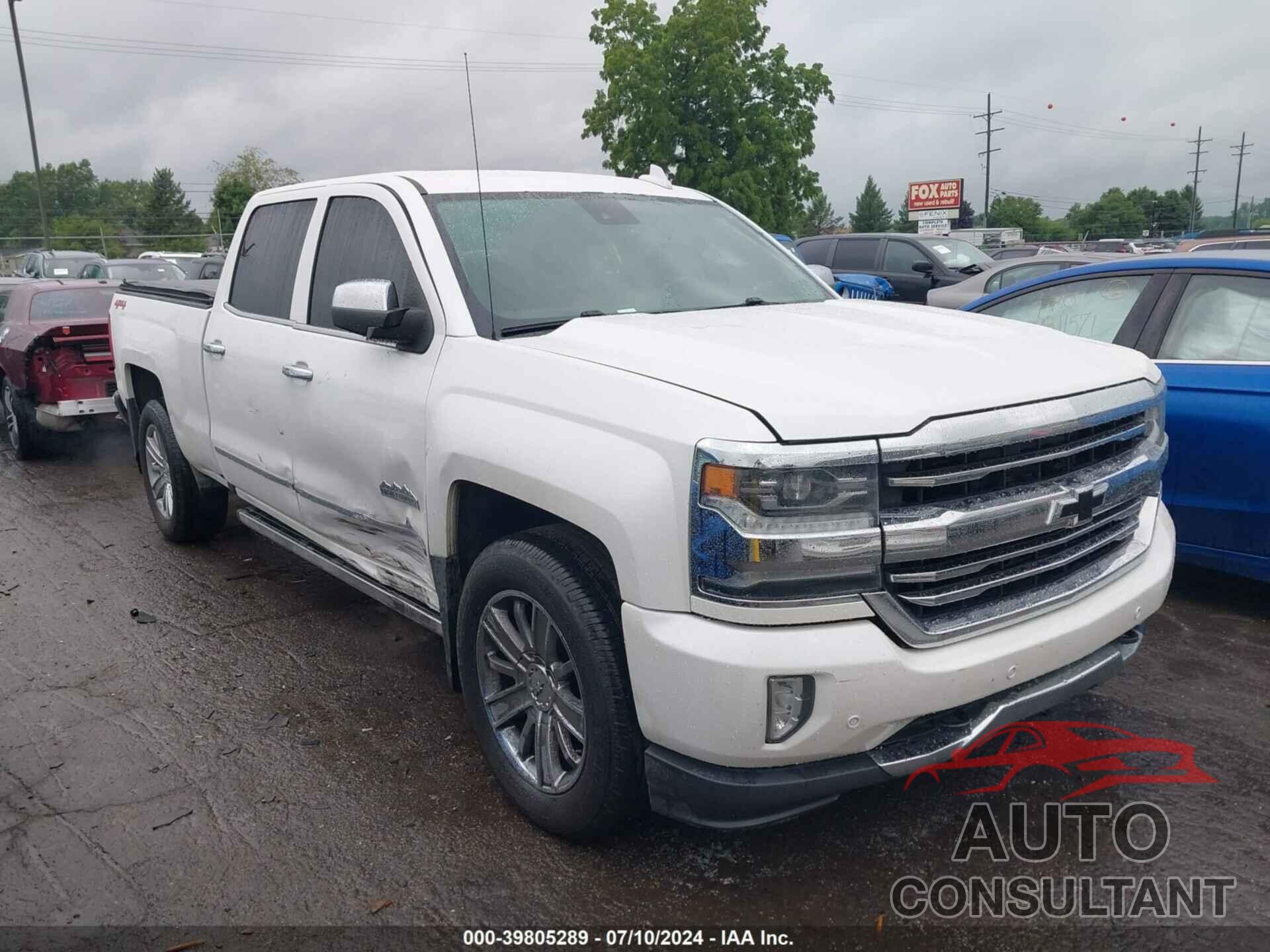 CHEVROLET SILVERADO 1500 2018 - 3GCUKTEC9JG125866