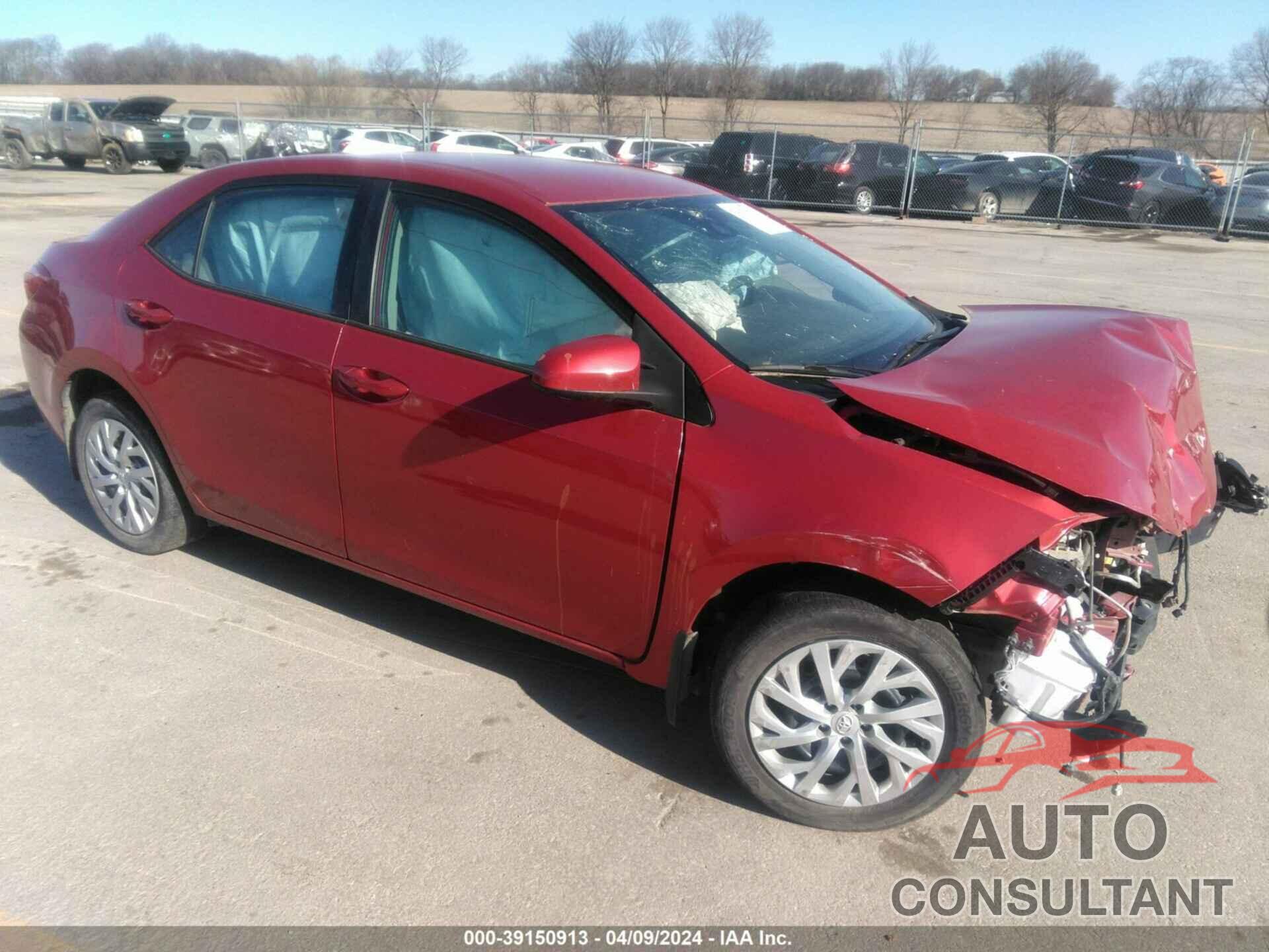 TOYOTA COROLLA 2018 - 5YFBURHE3JP801790