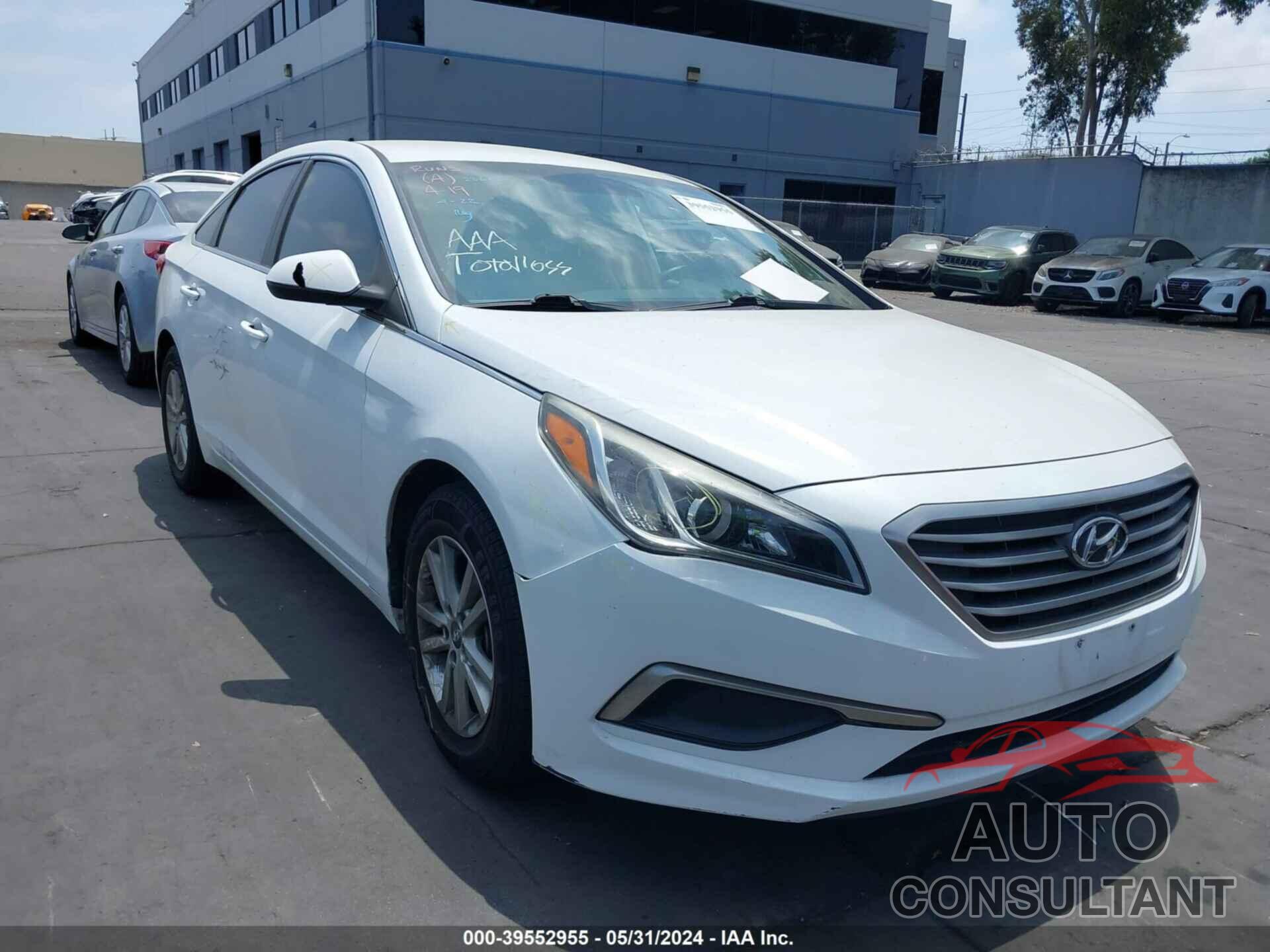 HYUNDAI SONATA 2017 - 5NPE24AF2HH507426