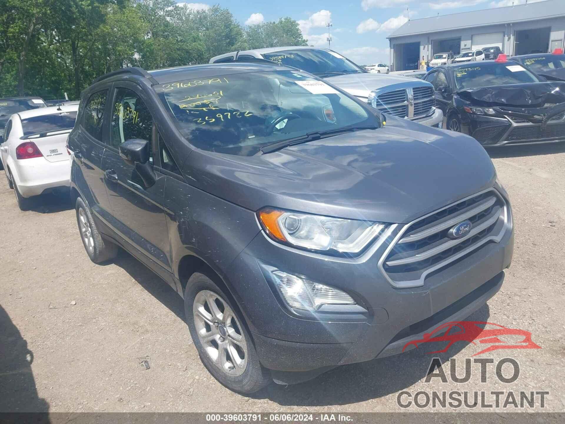 FORD ECOSPORT 2020 - MAJ3S2GE4LC359722