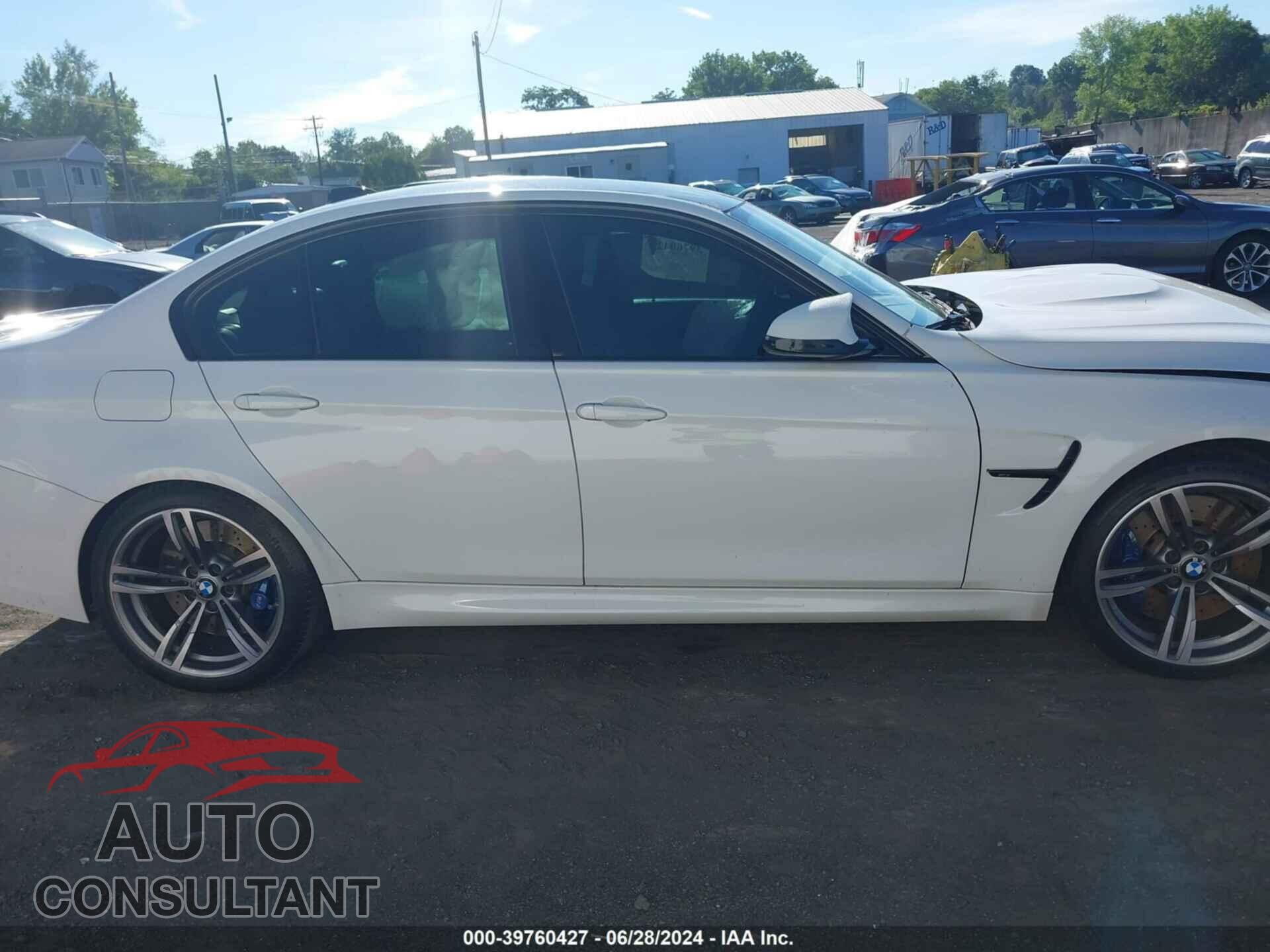 BMW M3 2016 - WBS8M9C51G5D30368