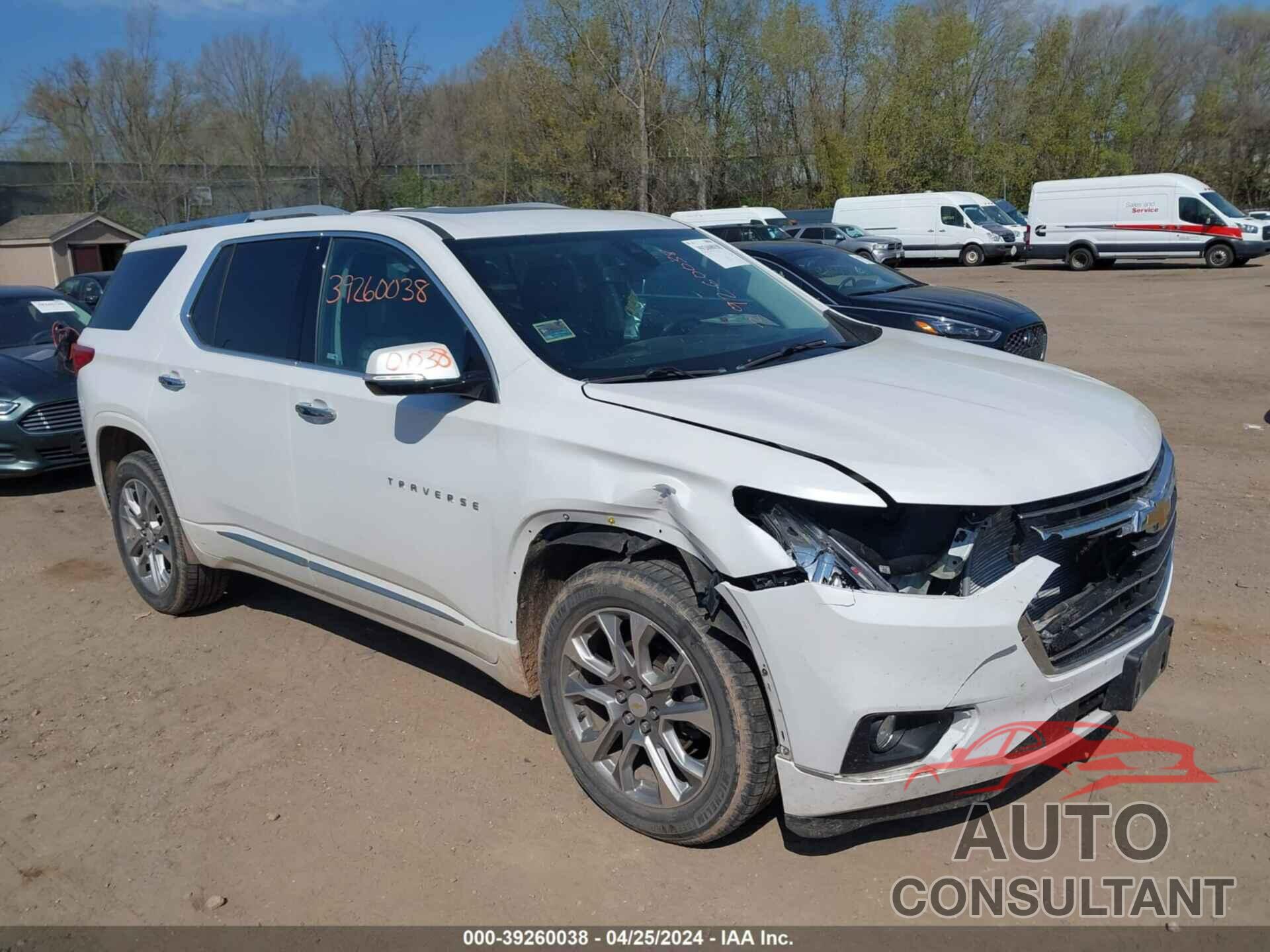 CHEVROLET TRAVERSE 2018 - 1GNEVJKW9JJ284312