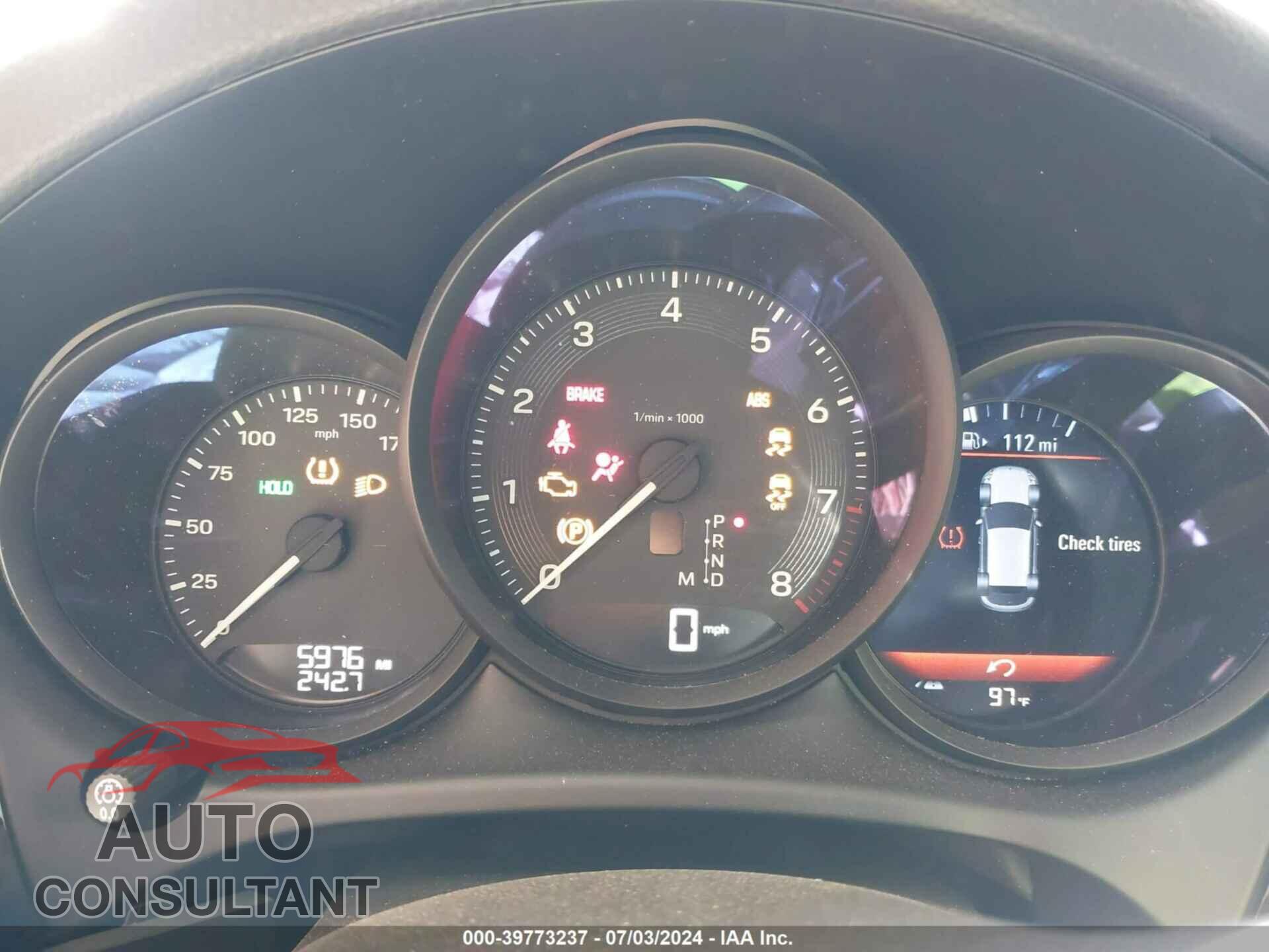 PORSCHE MACAN 2022 - WP1AA2A54NLB06544